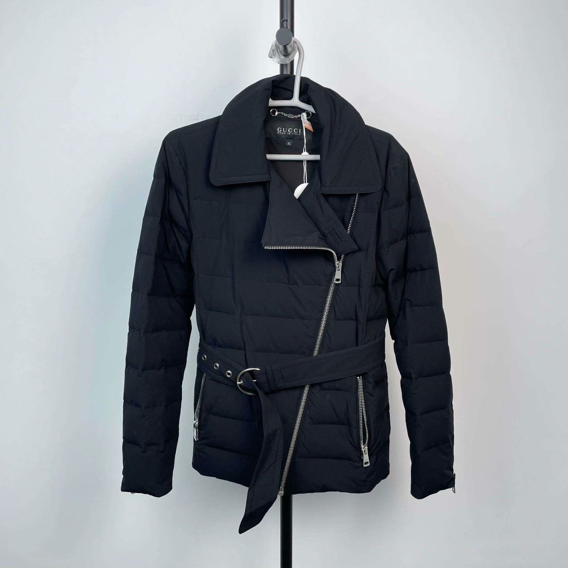 Gucci Gucci Cotton Black Down Jacket 42 Women Size M / US 6-8 / IT 42-44 - 1 Thumbnail