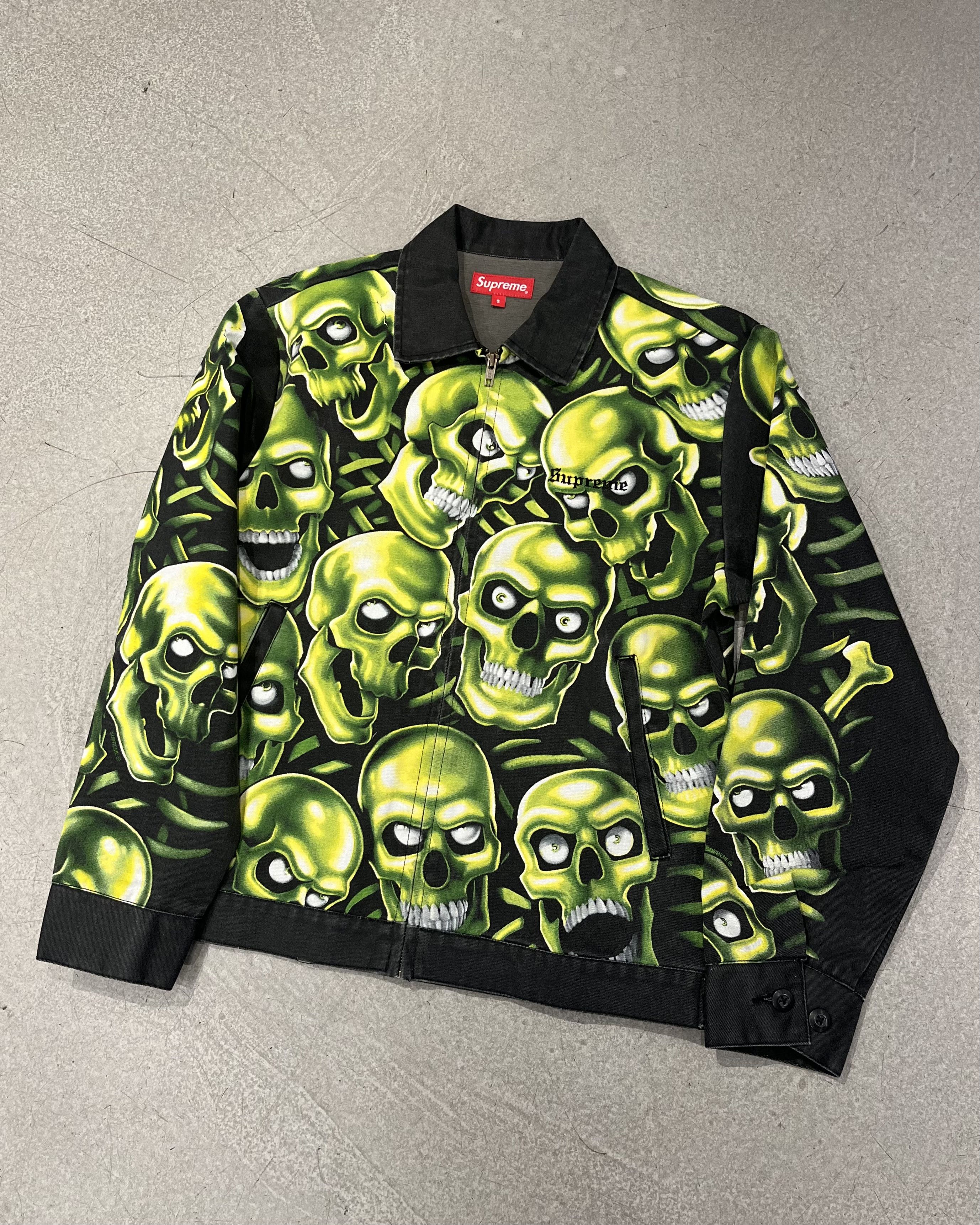 Supreme Supreme SS18 Skullpile Work Jacket Size US S / EU 44-46 / 1 - 1 Thumbnail