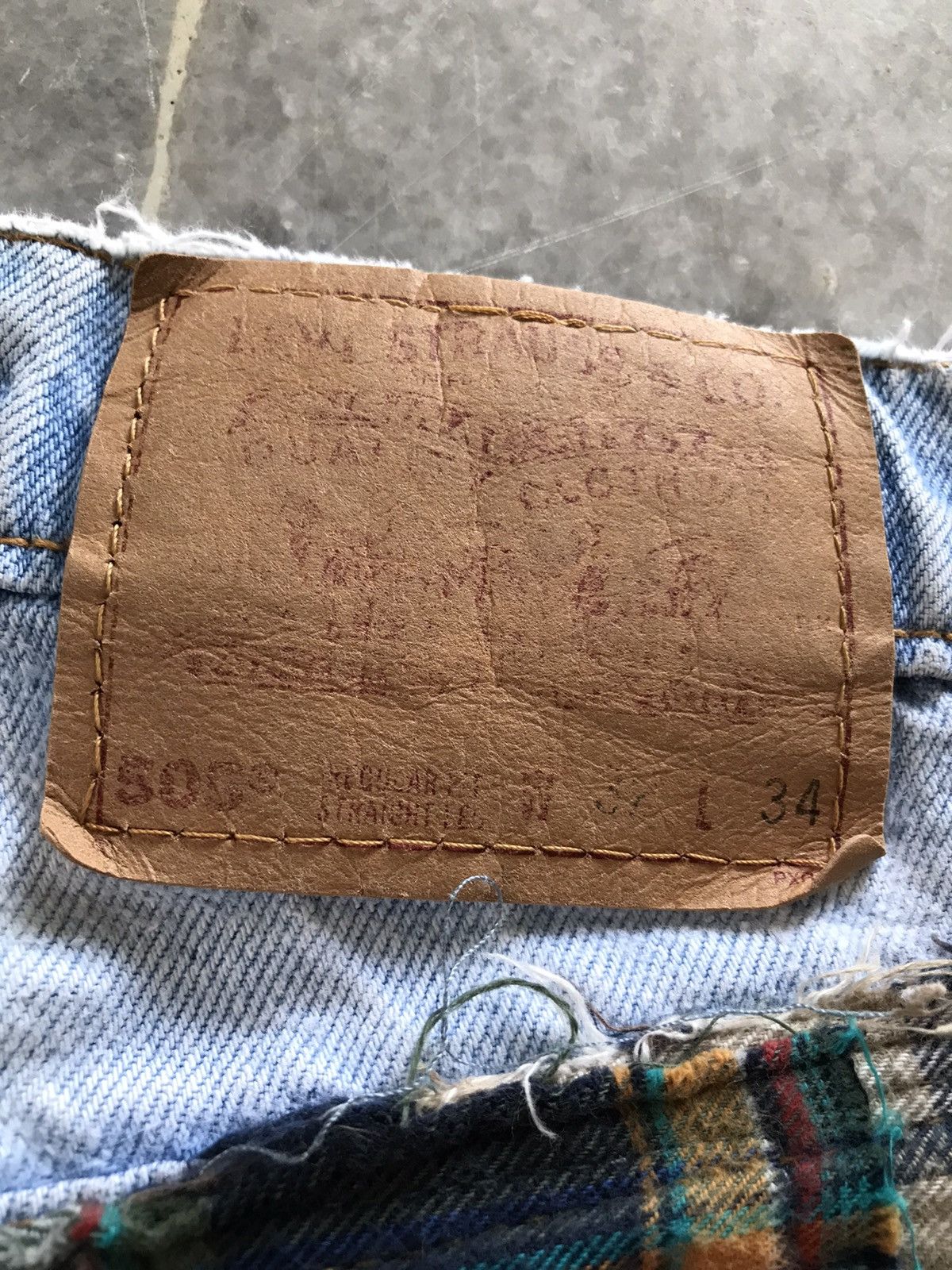 Levi's Vintage Levi’s 505 Jeans Custom Made Like CDG Size US 32 / EU 48 - 7 Thumbnail
