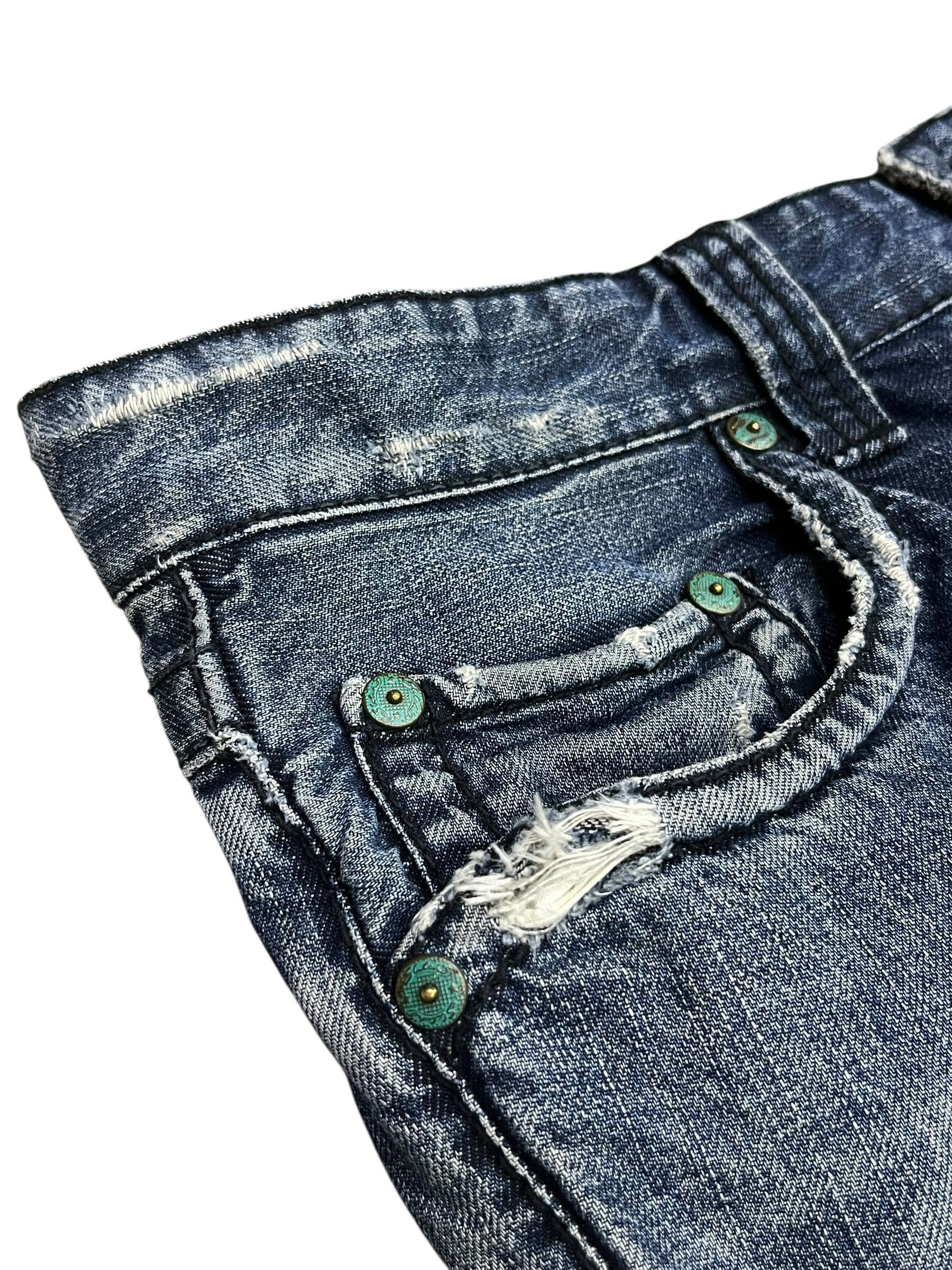 Stitch's Jeans STITCH'S NEBRASKA DISTRESSED AUTHENTIC TAILORED DENIM FLARE Size US 31 - 8 Thumbnail