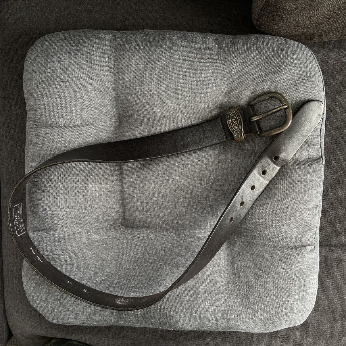 Diesel HYPE Vintage Diesel Leather belt Y2k Size ONE SIZE - 1 Thumbnail