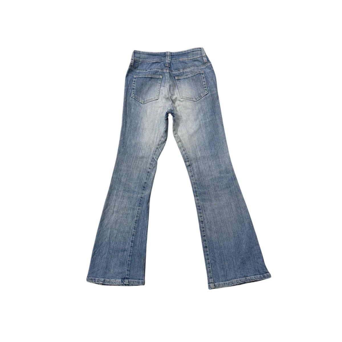 If Six Was Nine Vintage Blancafe Bootcut Distressed Denim Pants Size 28" / US 6 / IT 42 - 9 Thumbnail