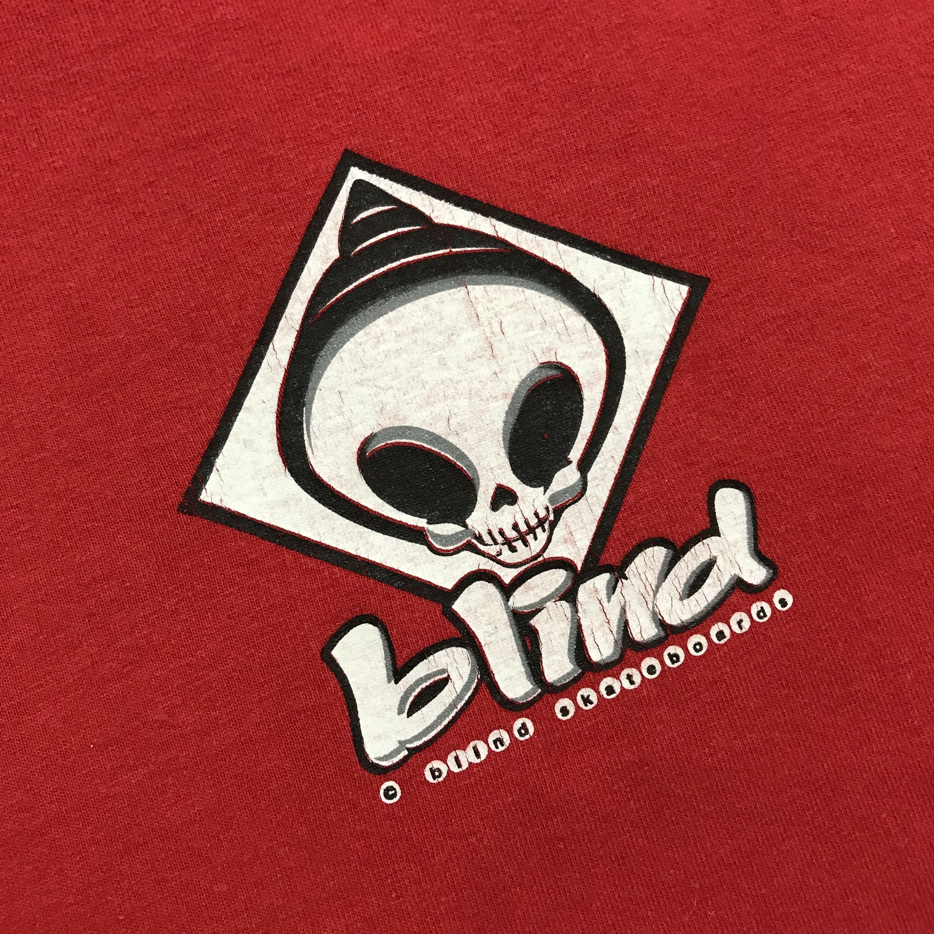 Blind Skateboards BLIND Skateboards Gideon Choi Vintage T-Shirt Tee USA 90s Size US S / EU 44-46 / 1 - 5 Thumbnail