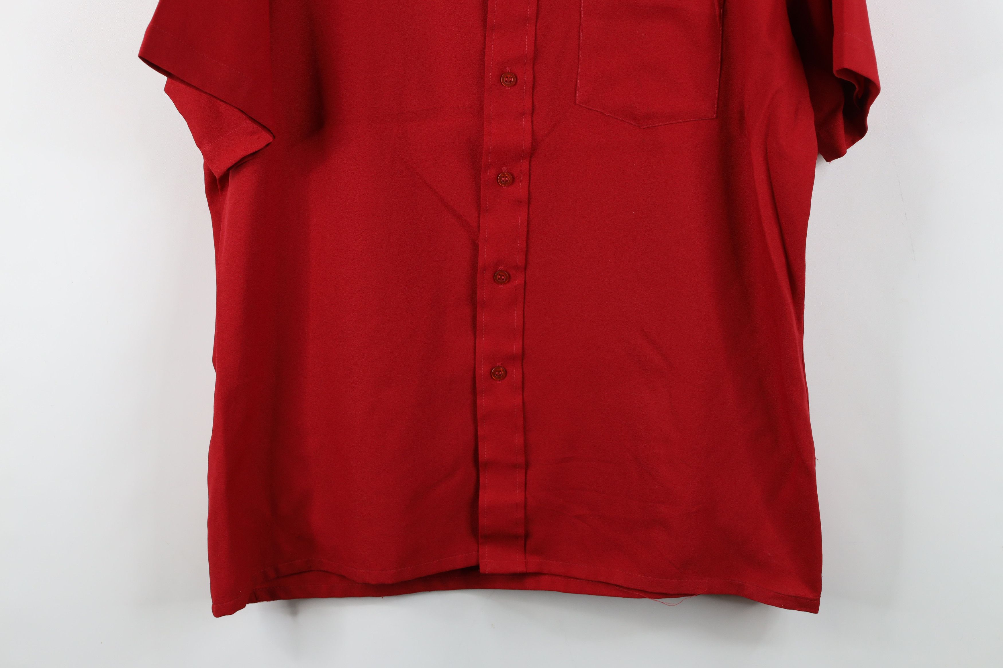 Vintage Vintage 70s Streetwear Short Sleeve Collared Button Shirt Size US XL / EU 56 / 4 - 3 Thumbnail