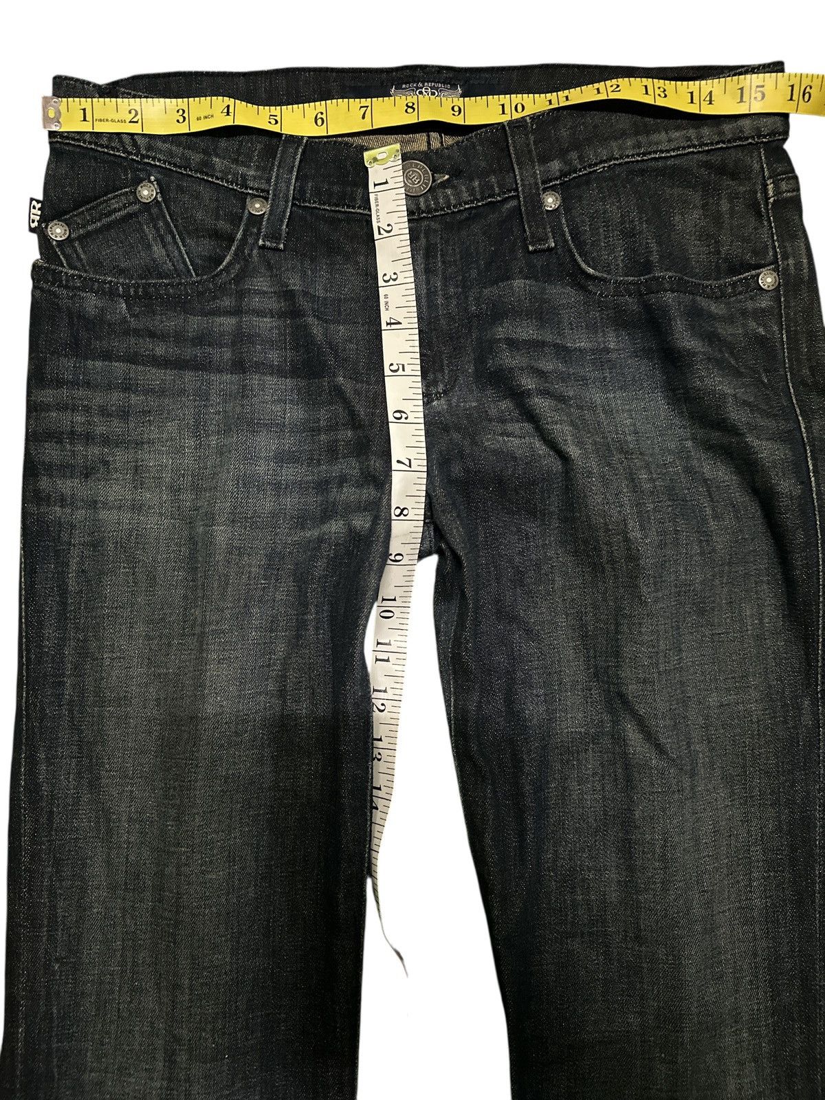 Rock & Republic Vintage Y2k Flare Rock& Republic 31x44 Size US 31 - 4 Thumbnail