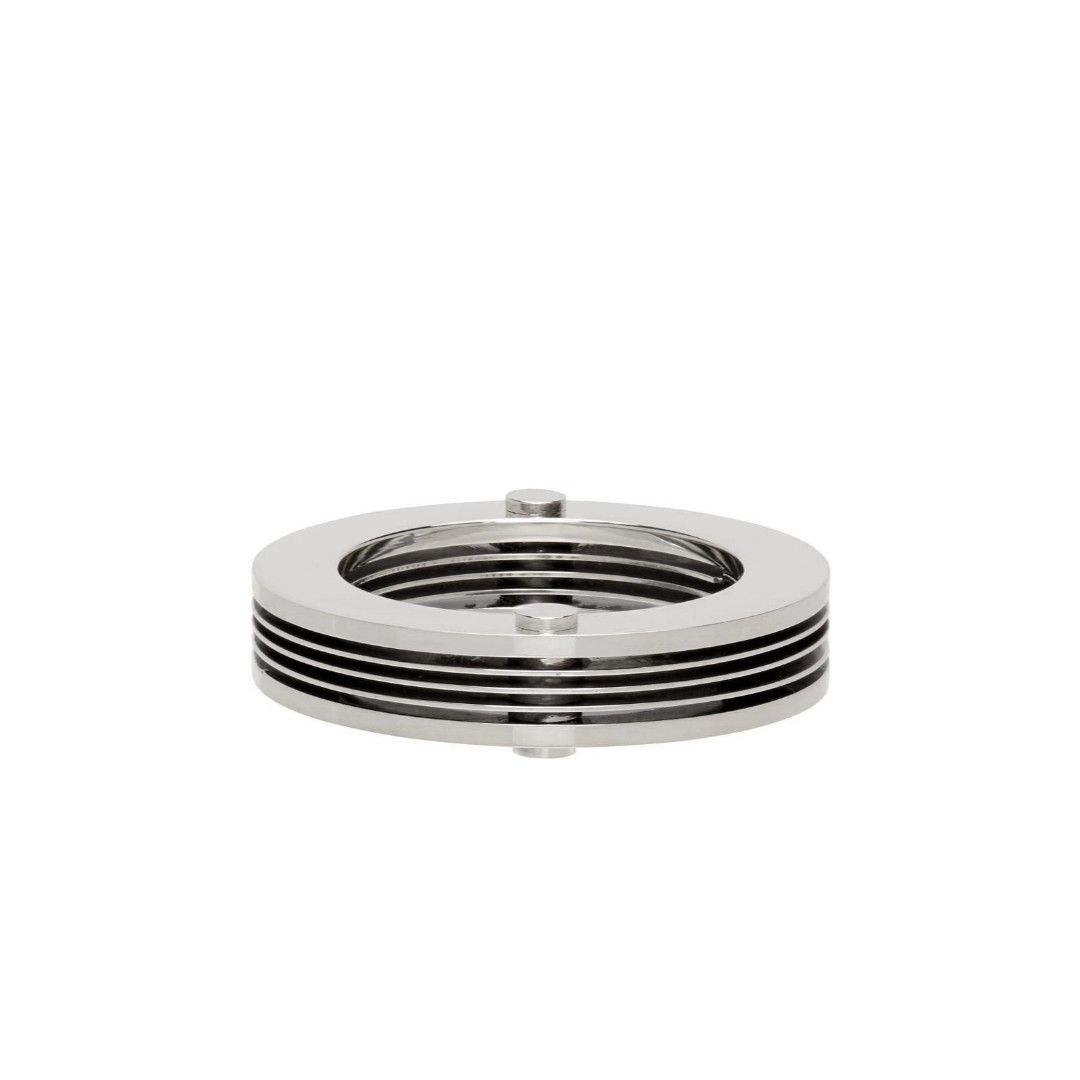 Bottega Veneta o1n1vont1124 Size: 17 / Ring in Silver Size ONE SIZE - 1 Thumbnail