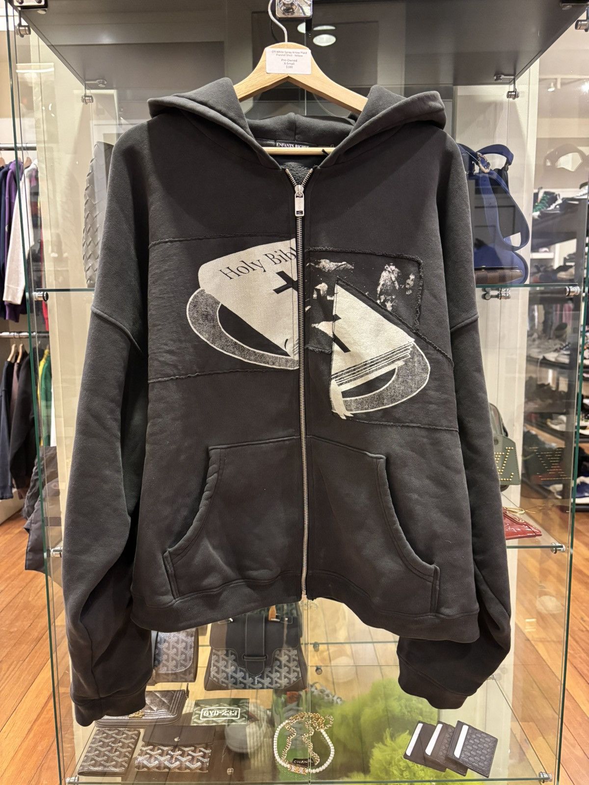 Enfants Riches Deprimes Enfants Riches Deprimes Holy Bible Zip Up Hoodie Size US XL / EU 56 / 4 - 1 Thumbnail