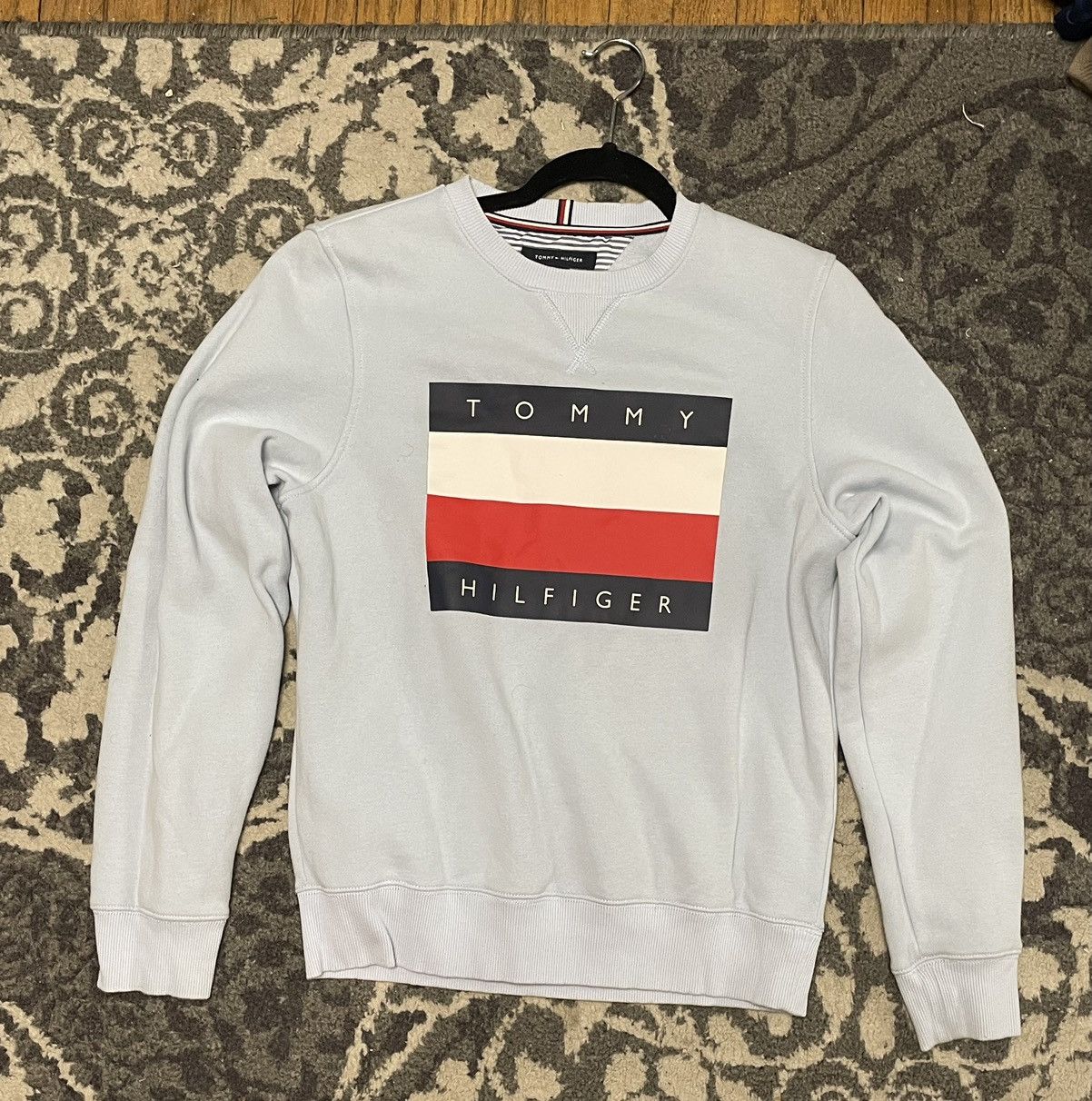 Tommy Hilfiger Tommy Hilfiger Big Flag Crewneck Size US S / EU 44-46 / 1 - 1 Thumbnail