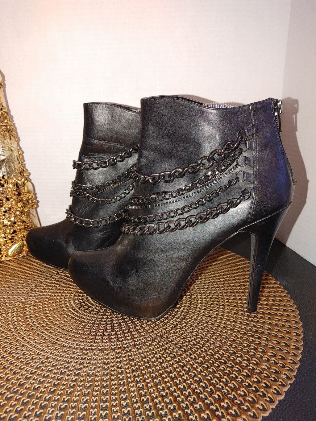 Michael Stars Michael Shannon Sienna Leather Booties Size 10M Size US 10 / IT 40 - 1 Thumbnail