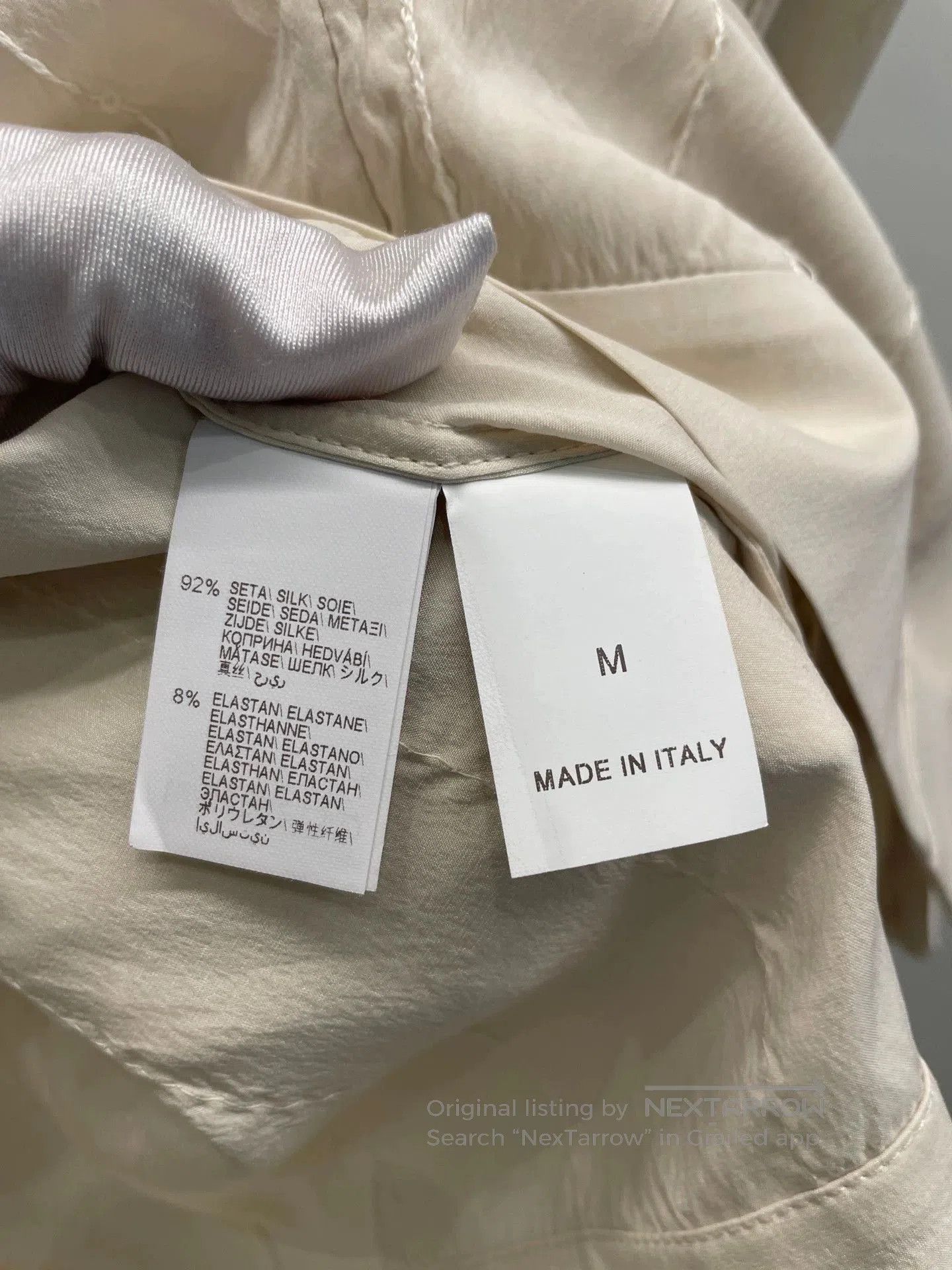 Brunello Cucinelli brunello cucinelli beige bomber jacket size m. Size US M / EU 48-50 / 2 - 3 Thumbnail