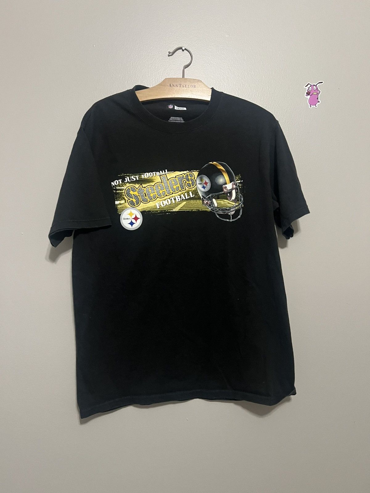 NFL Y2K Pittsburgh Steelers football shirt Size US M / EU 48-50 / 2 - 2 Thumbnail