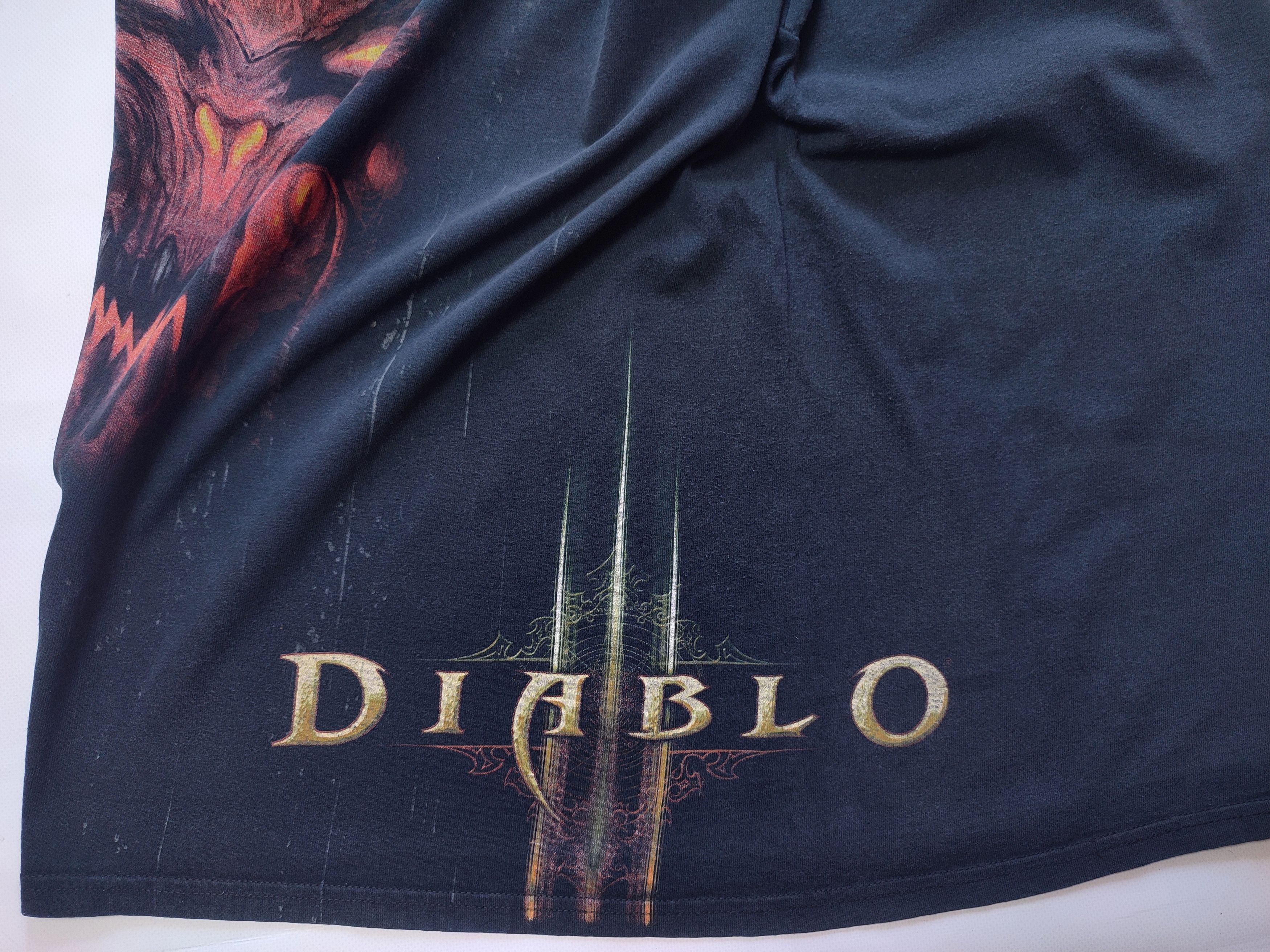 Playstation × Vintage Diablo 3 blizzard game vintage t-shirt Size US XL / EU 56 / 4 - 14 Thumbnail