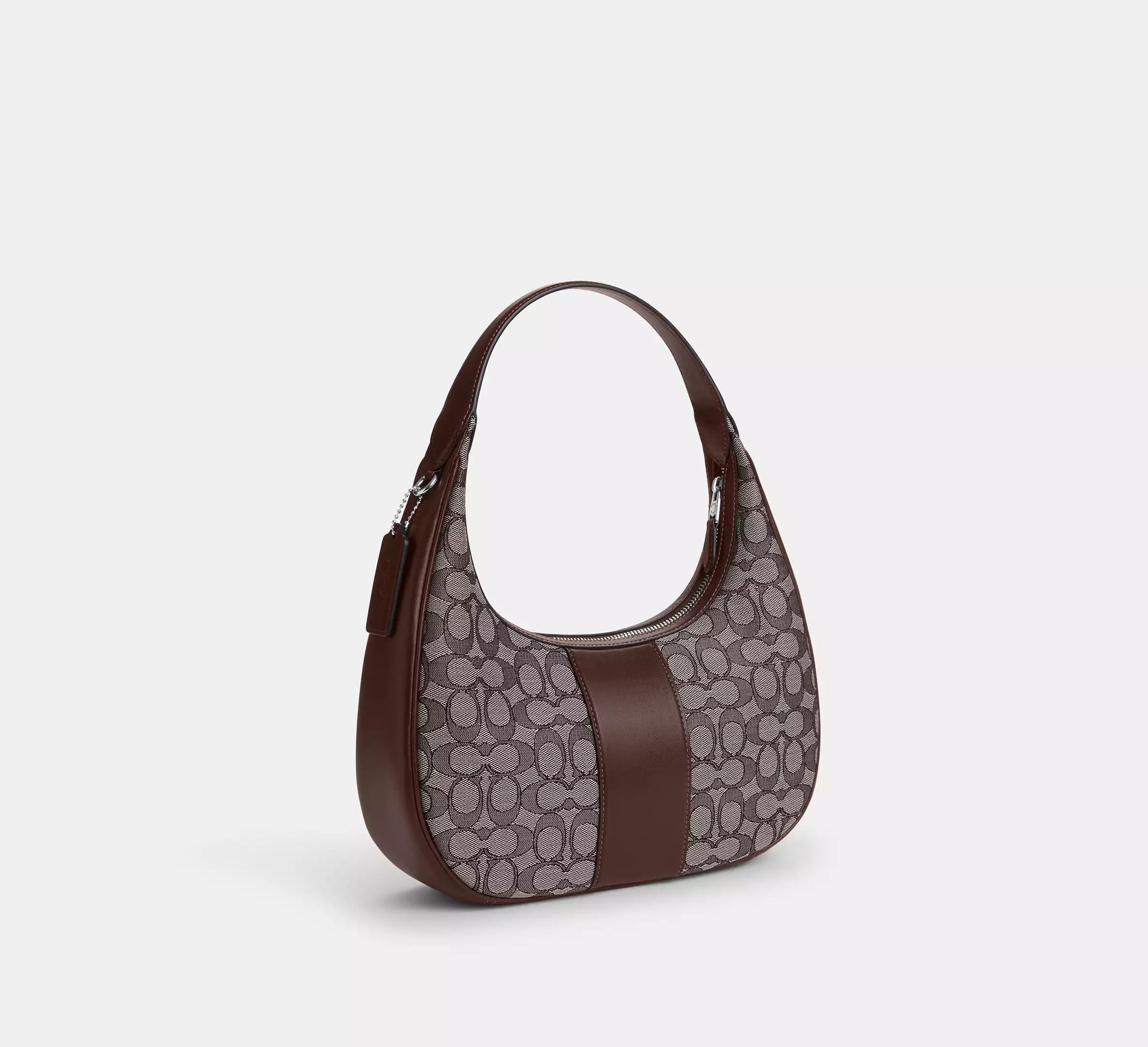 Coach Carmen Shoulder Bag In Signature Jacquard CV001 Size ONE SIZE - 6 Thumbnail