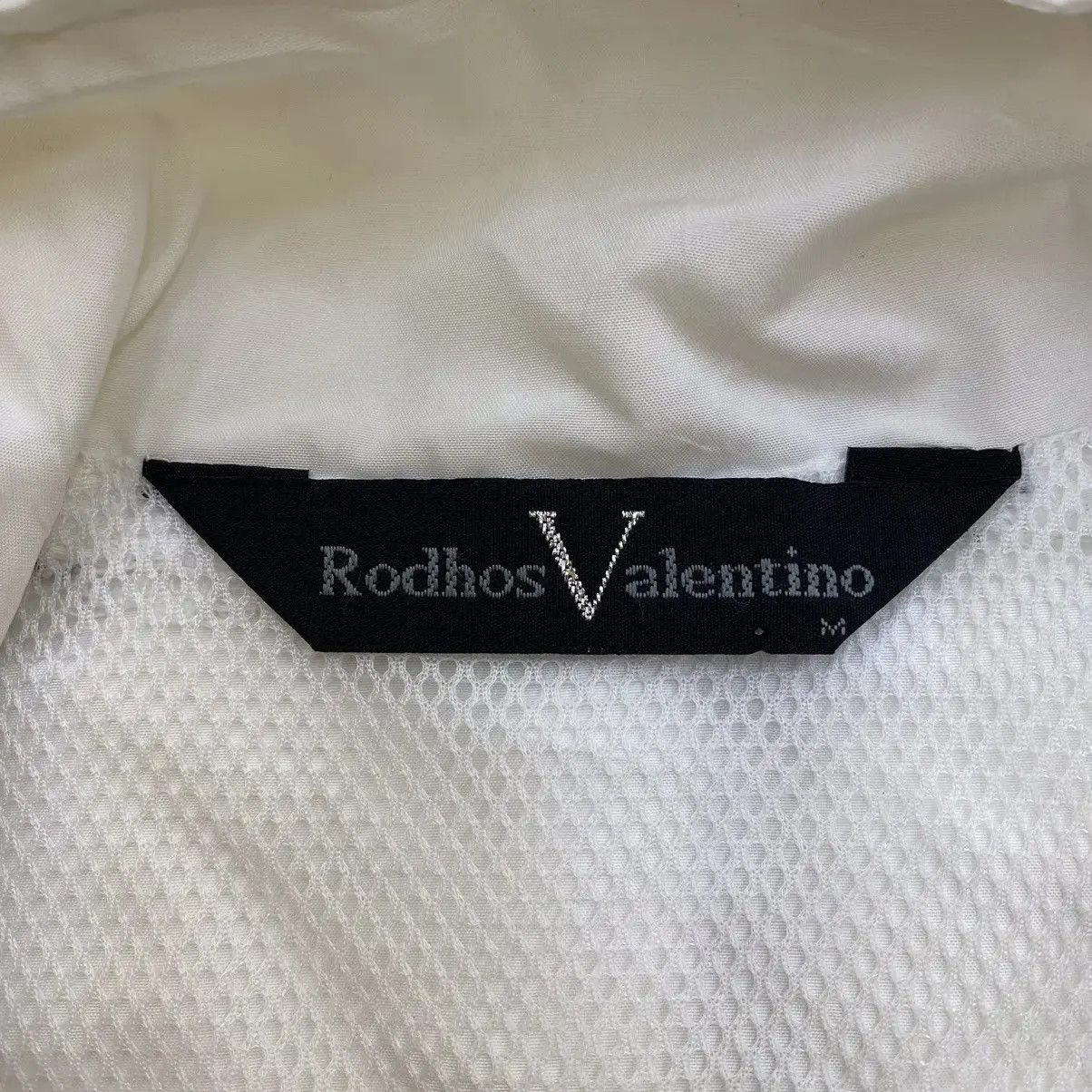 Japanese Brand Vintage RODHOS VALENTINO ITALY Monogram Sleeve Jacket Side Size M / US 6-8 / IT 42-44 - 5 Thumbnail