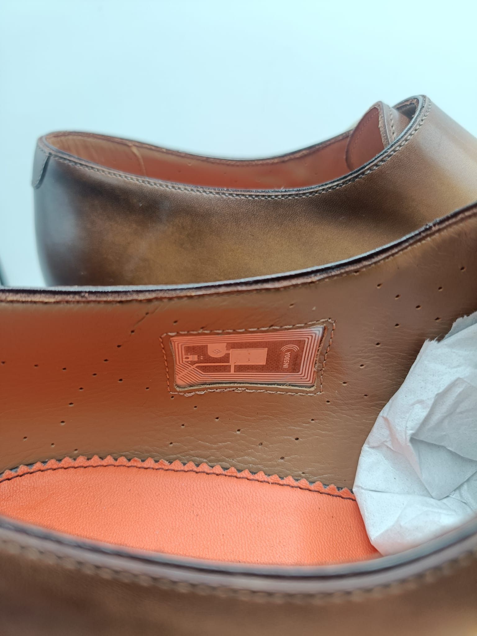 Santoni Santoni Double Monk Strap Brown Leather Goodyear Welted Size US 10 / EU 43 - 10 Thumbnail