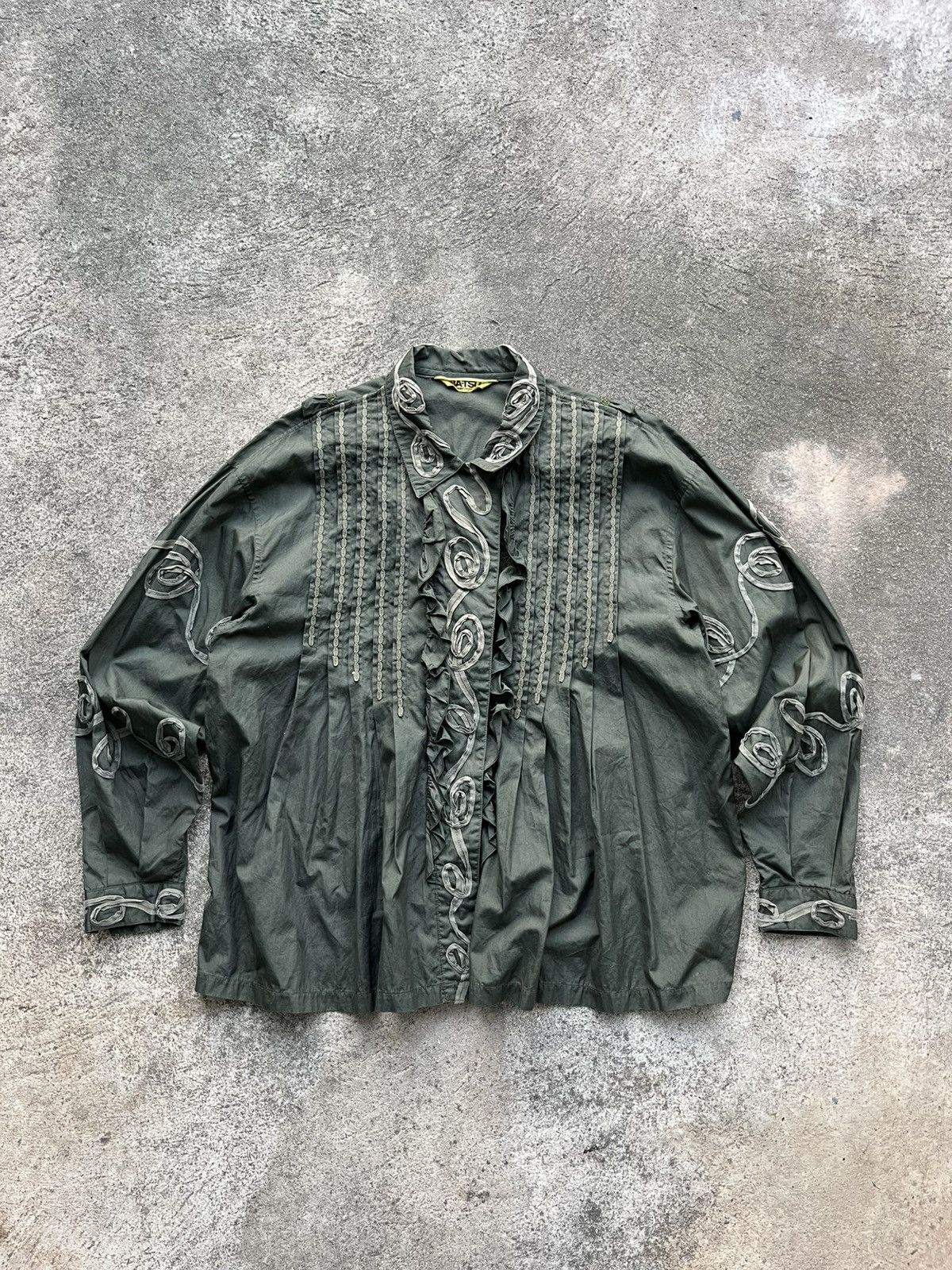 Japanese Brand Vintage Japan brand Ba-tsu // Button Up Shirt Kapital Style Size US L / EU 52-54 / 3 - 2 Thumbnail