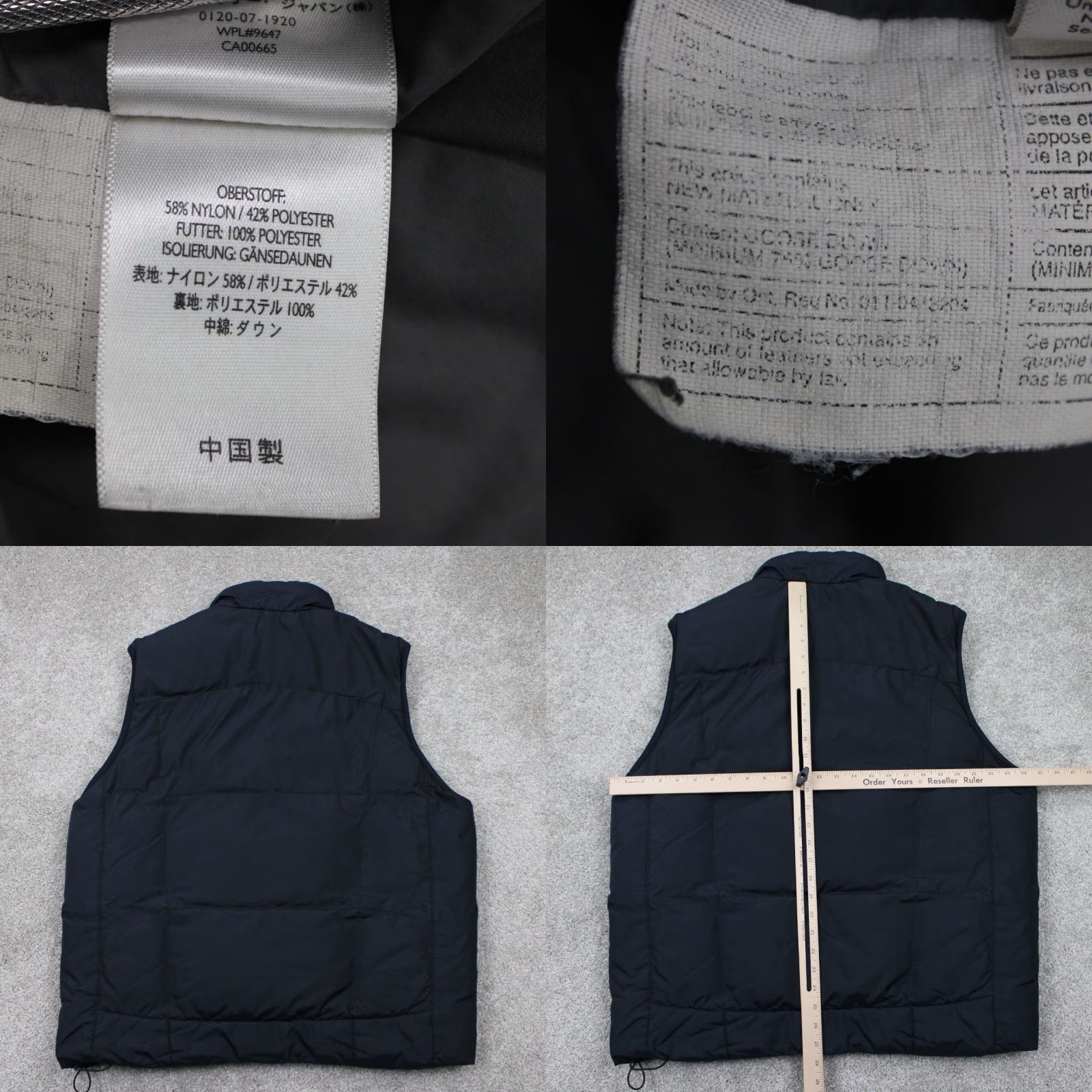 Eddie Bauer Eddie Bauer Goose Down Vest Mens Large Tall Blue Full Zip Sleeveless Jacket - 90s Classic Outdoor Puffer Jacket Mens Size LT Big & Tall Size US L / EU 52-54 / 3 - 10 Thumbnail