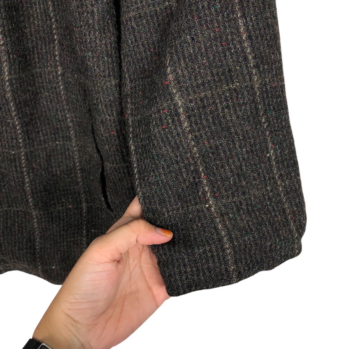 Japanese Brand 📌Wool Jacket Boro Design Western Hiyoshiya Issey Miyake Size US M / EU 48-50 / 2 - 16 Thumbnail