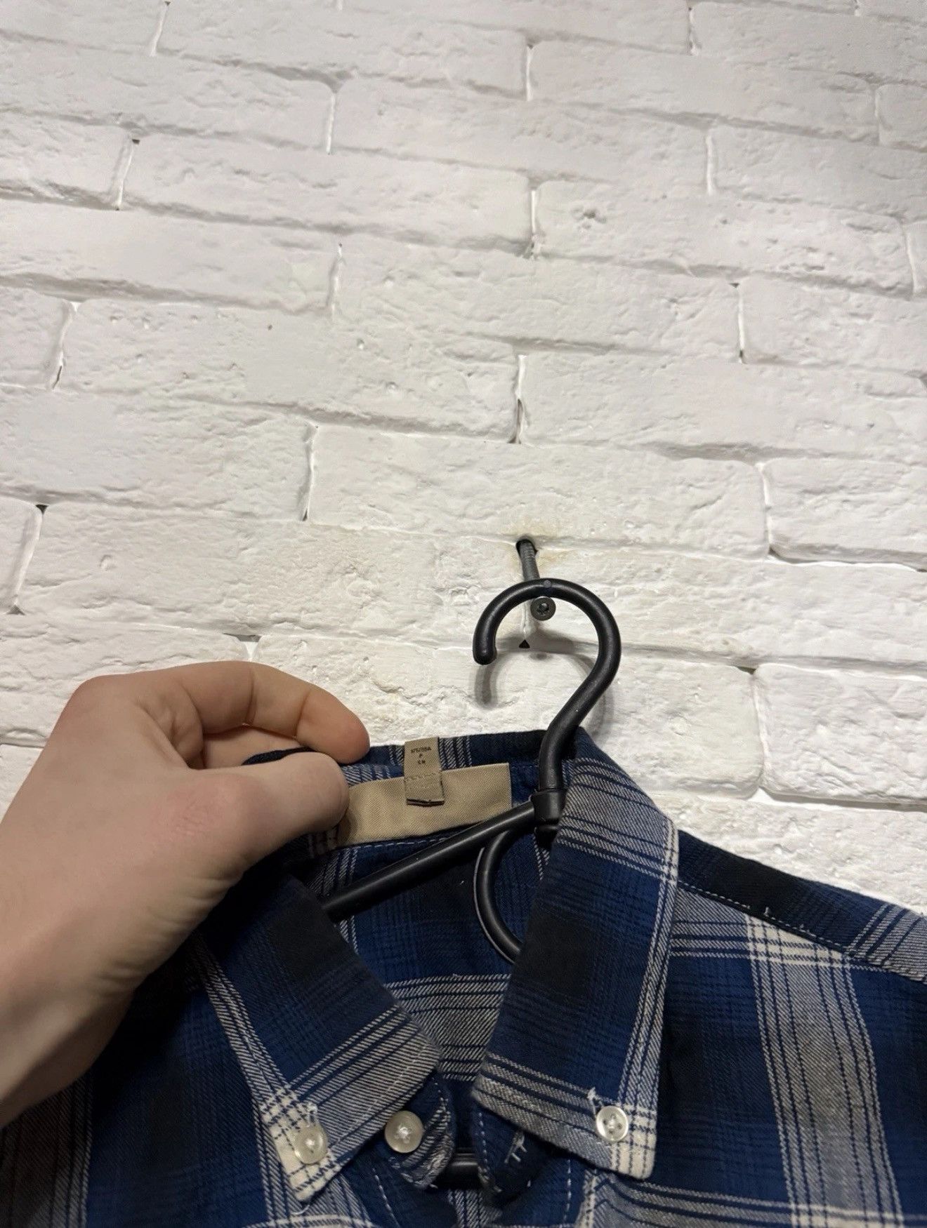 Burberry Burberry Blue Nova Check Flannel Shirt Sz S Size US S / EU 44-46 / 1 - 4 Thumbnail