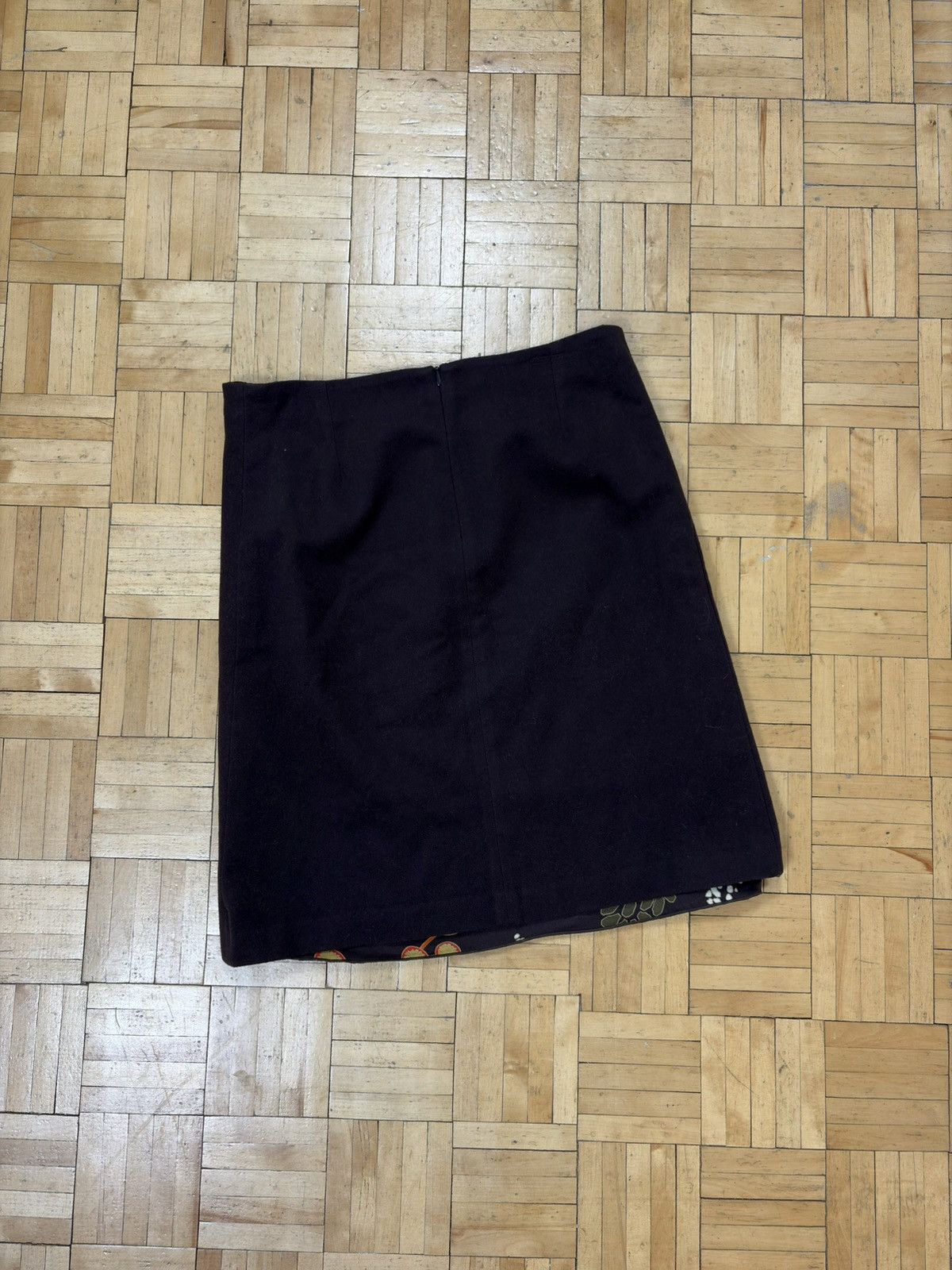 Kenzo Kenzo Jungle Wool Skirt 42FR grannycore Size 30" / US 8 / IT 44 - 2 Thumbnail