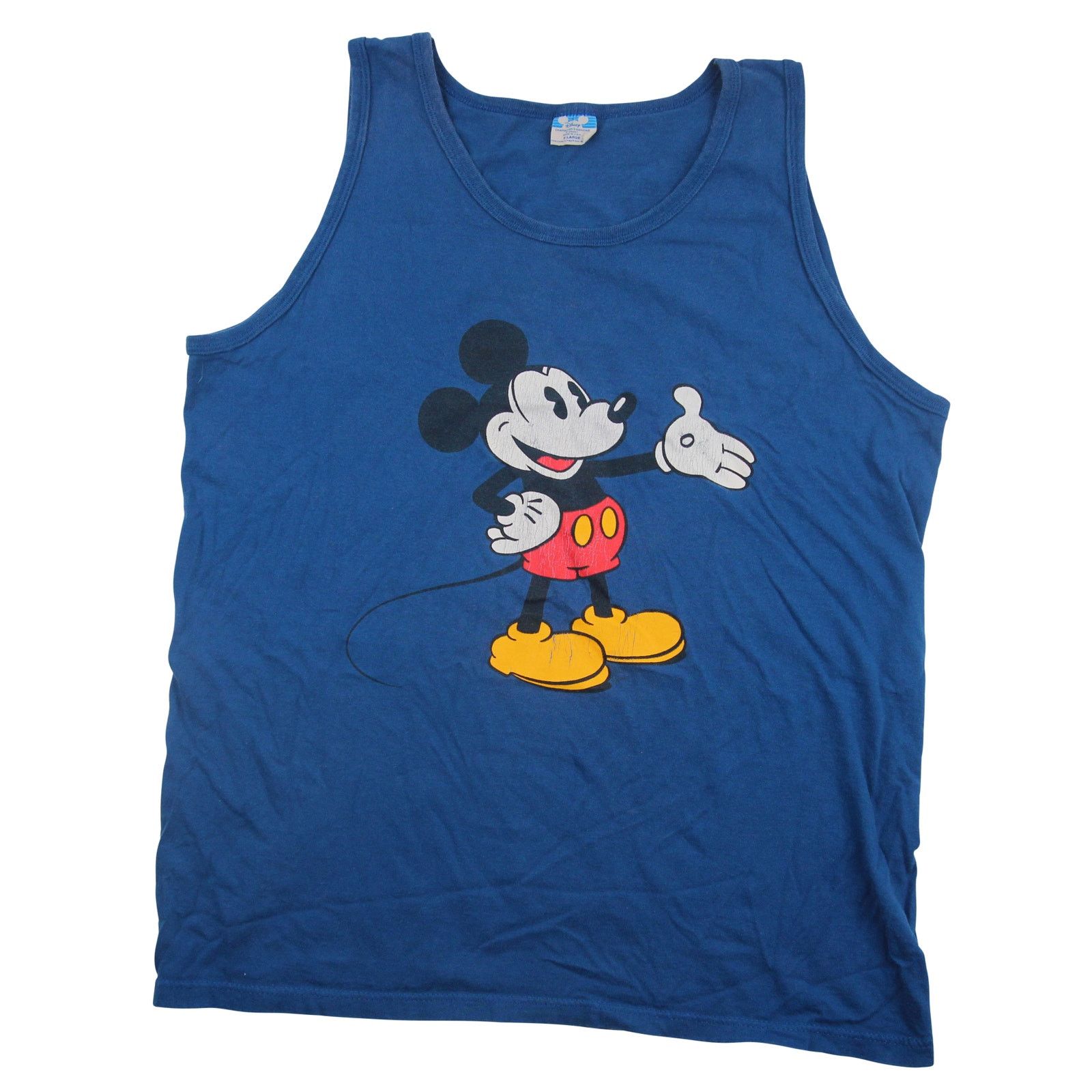 Disney × Mickey Mouse × Vintage Vintage Disney Mickey Mouse Graphic Tank Top Size US XL / EU 56 / 4 - 1 Thumbnail