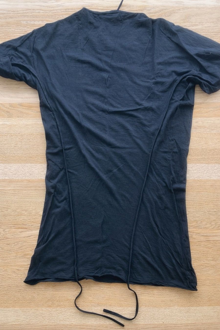 Masnada Masnada black bound seam T shirt 50/M Size US M / EU 48-50 / 2 - 3 Thumbnail