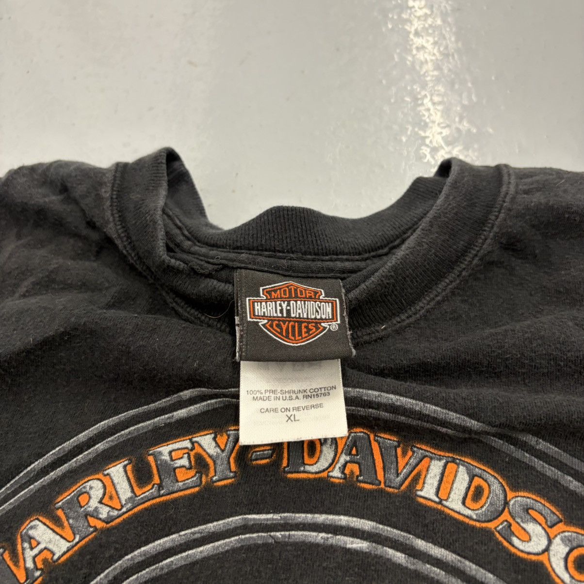 Harley Davidson Vintage Y2k Harley Davidson Black Motorcycle Grunge T-Shirt Size US XL / EU 56 / 4 - 4 Thumbnail