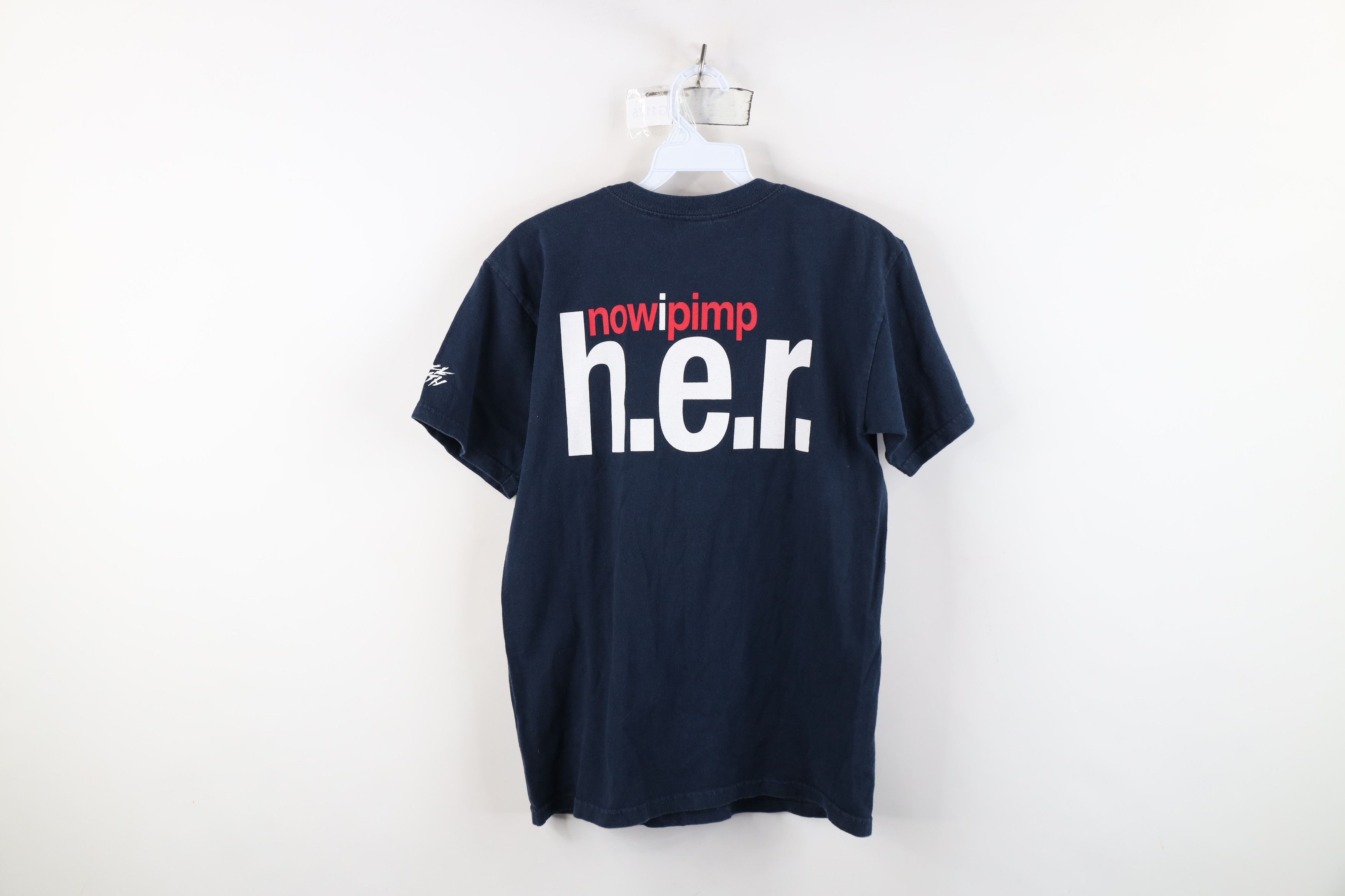 Vintage Vintage 90s Her Now I Pimp Her Common Rap Tee T-Shirt USA Size US S / EU 44-46 / 1 - 9 Thumbnail