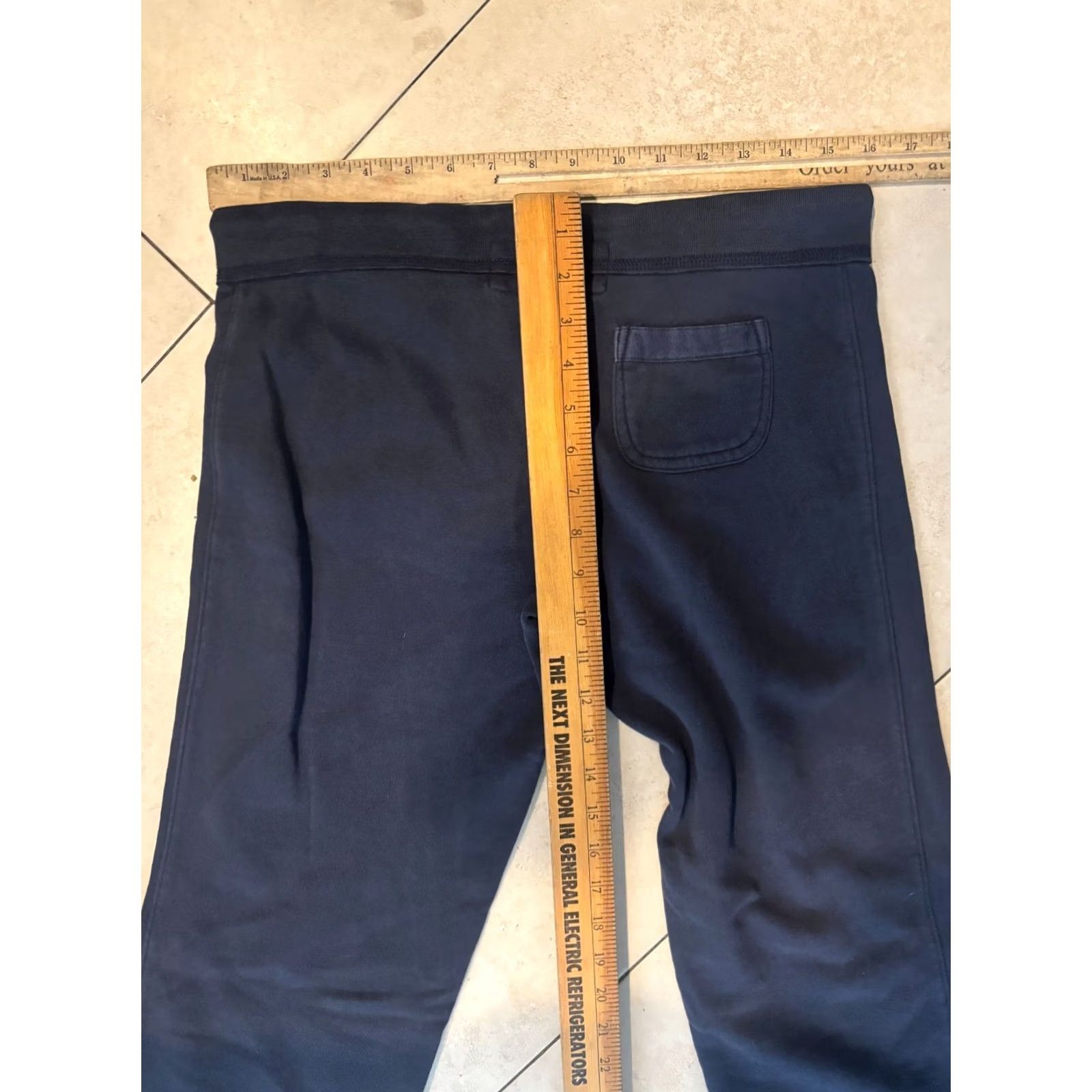 American Eagle Outfitters American Eagle Outfitters Pants Womens Y2K Baggy Logo Sweatpants Blue XS/S Regular Pockets Elastic Waist Size 28" / US 6 / IT 42 - 6 Thumbnail