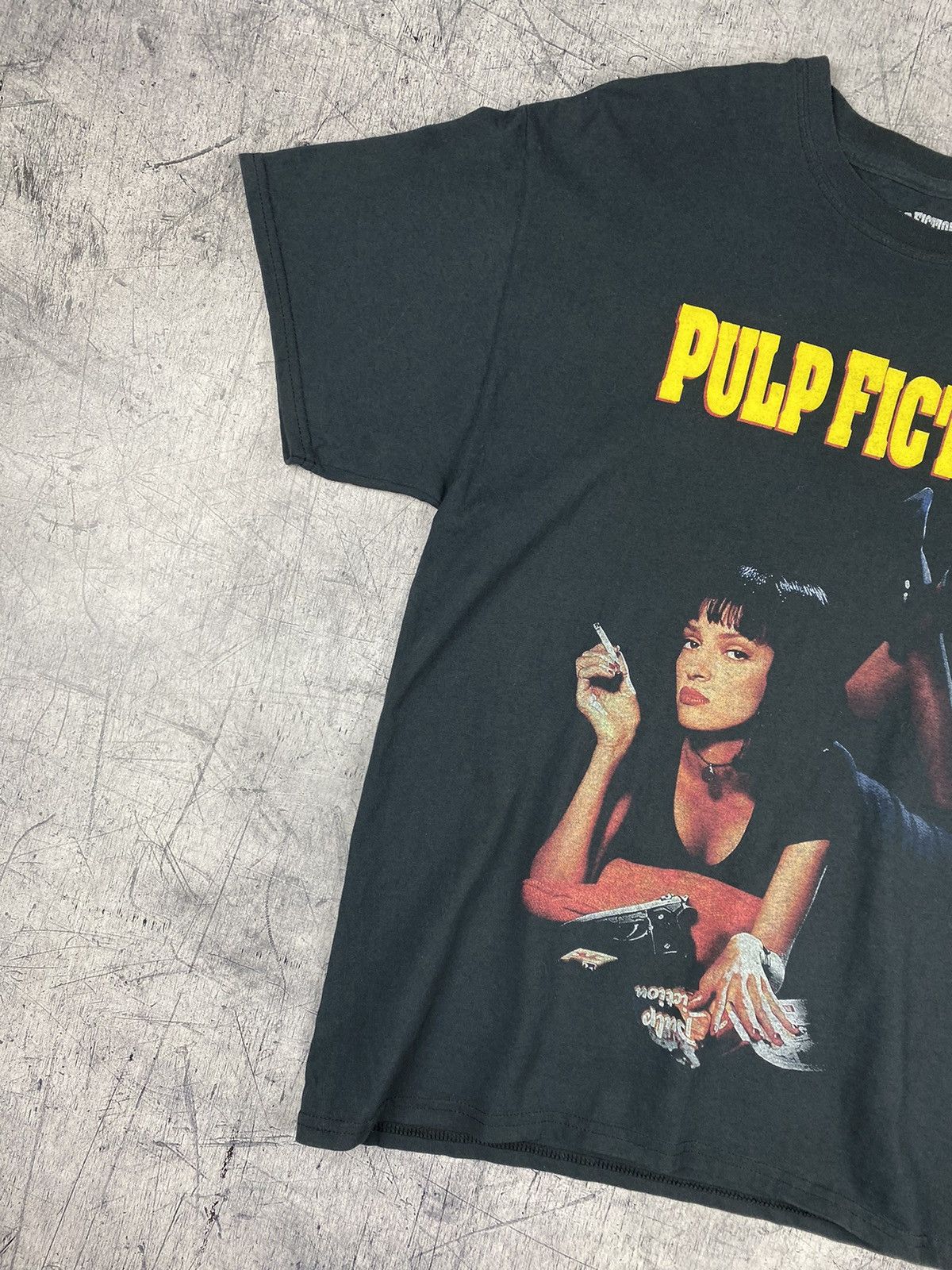 Vintage Vintage Pulp Fiction Promo Logo Tarantino Movie Tee Size US S / EU 44-46 / 1 - 3 Thumbnail