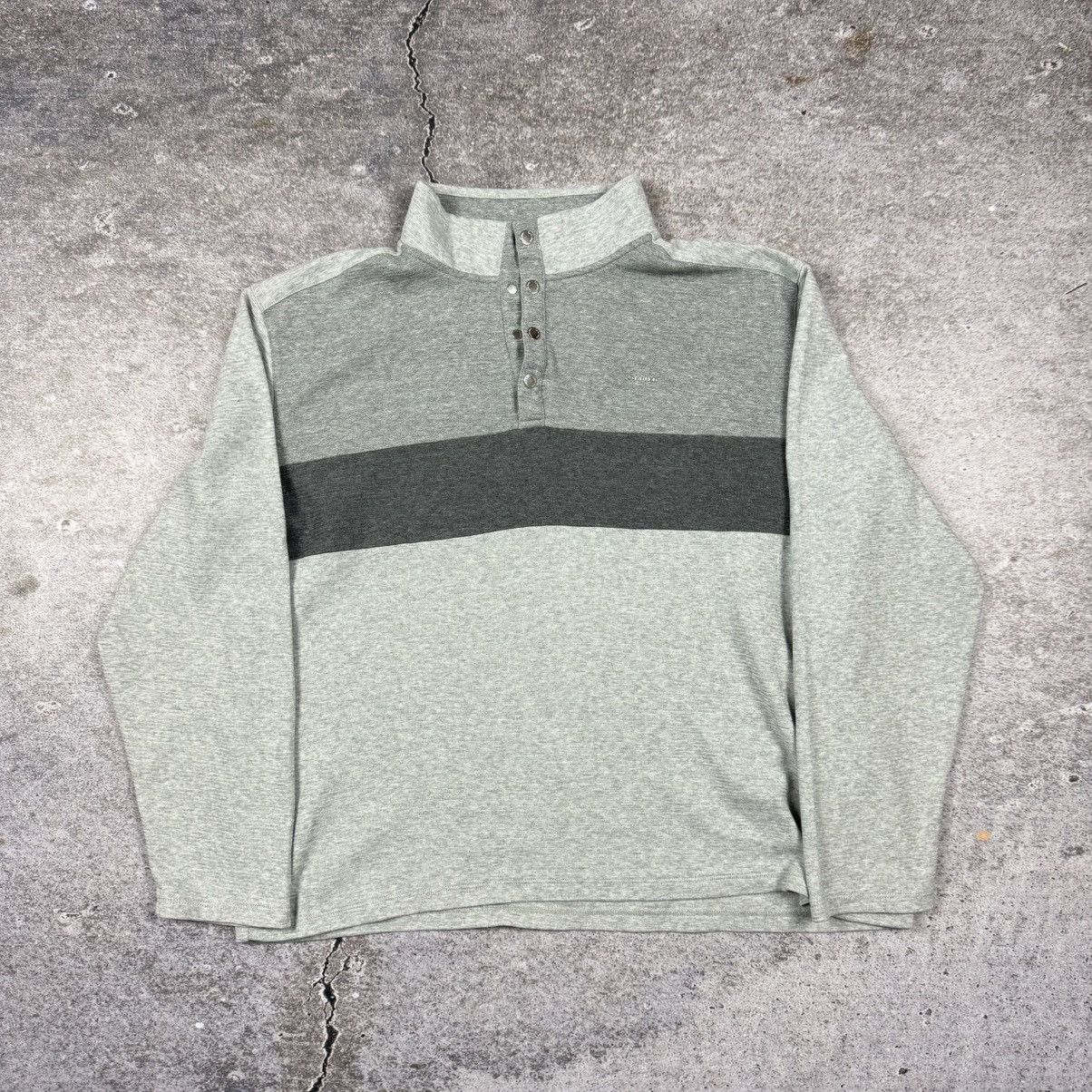 Calvin Klein Calvin Klein Men's Quarter-Snap Textured Pullover – Size XL Size US XL / EU 56 / 4 - 1 Thumbnail