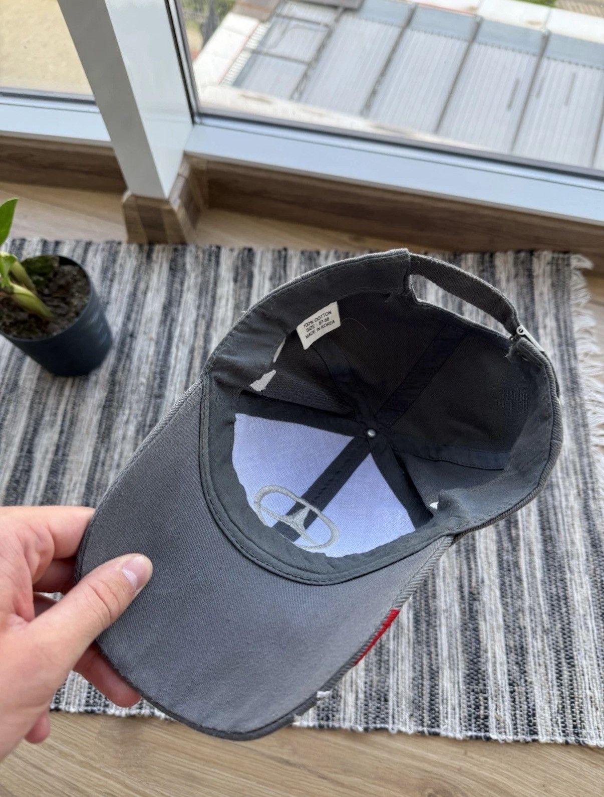 Mercedes-Benz MERCEDES-BENZ VINTAGE 90s RACING SNAPBACK CAP GRAY FORMULA 1 Size ONE SIZE - 6 Thumbnail