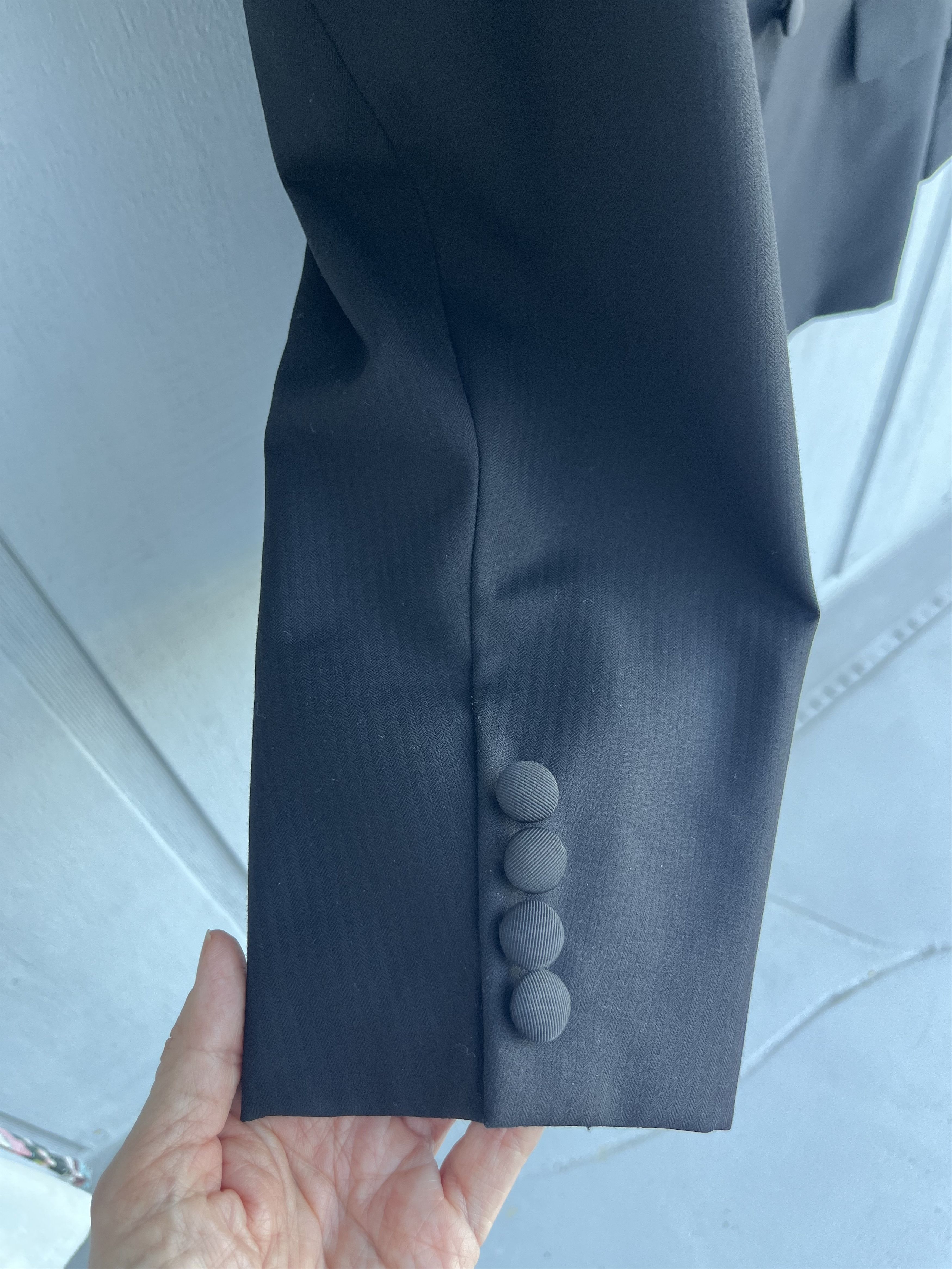 Hickey Freeman Hickey Freeman Bespoke Tuxedo Loro Piana 42R Super 120s Size 42R - 7 Thumbnail