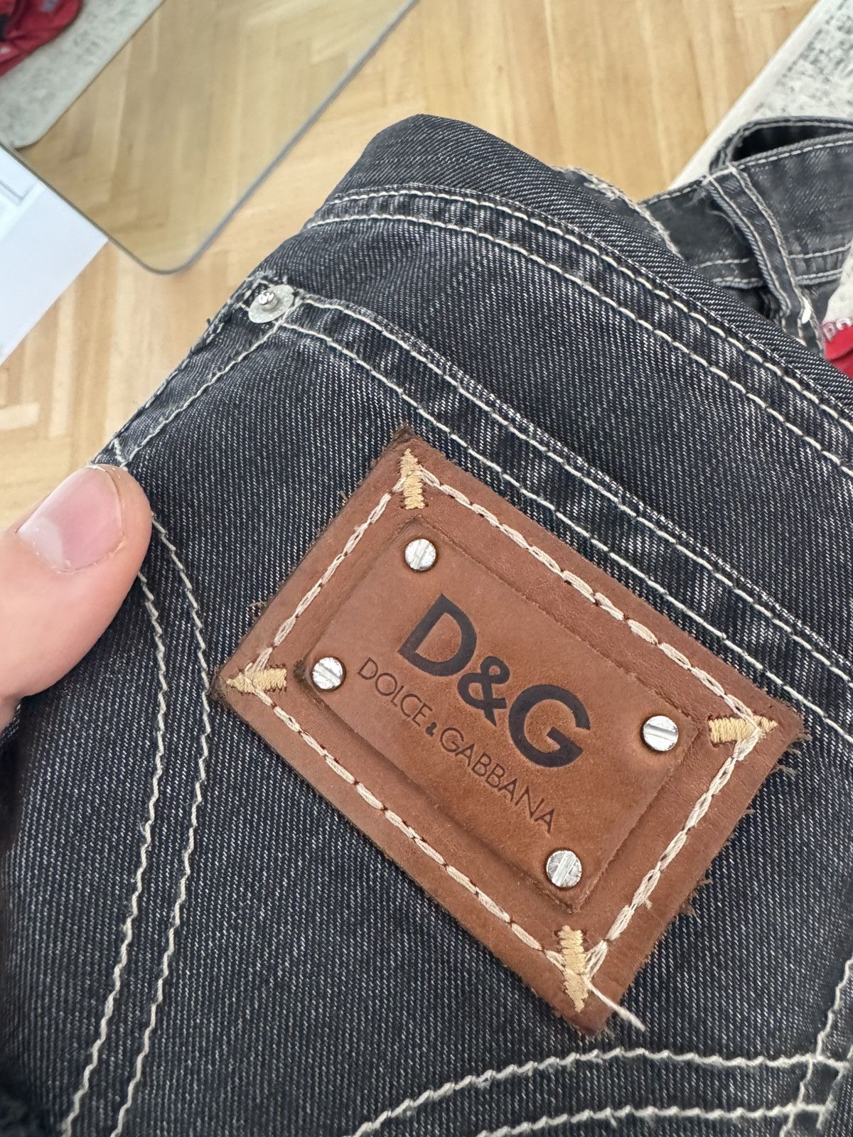 Dolce & Gabbana Vintage Dolce&Gabbana Jeans Magic Regular High Straight Wide Size US 33 - 4 Thumbnail