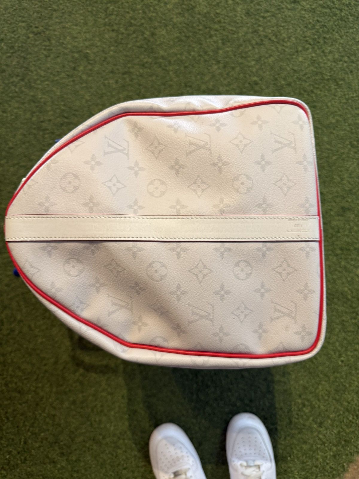 Louis Vuitton × NBA Louis Vuitton X NBA Keepall Antartica Bag Size ONE SIZE - 7 Thumbnail