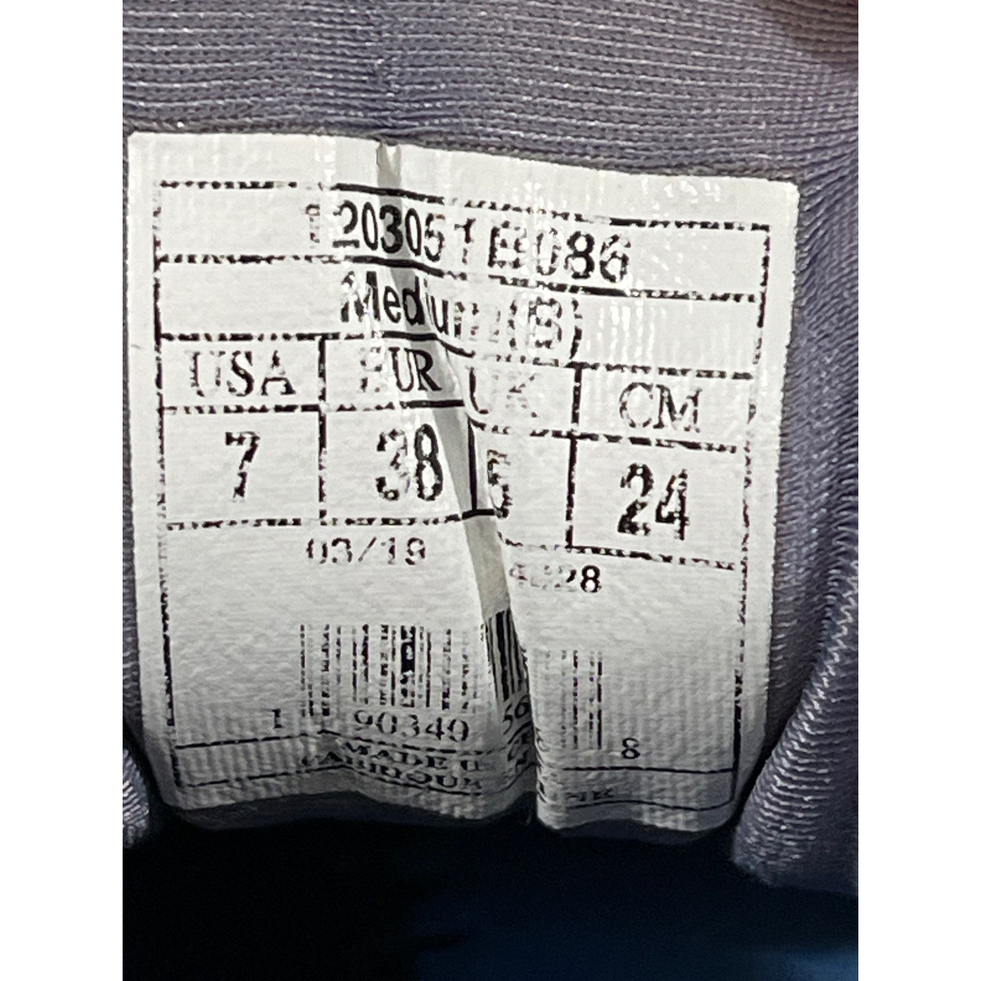 Brooks Brooks Ghost 12 Women's Purple Running Sneakers Size 7M SKU Size US 7 / IT 37 - 6 Thumbnail
