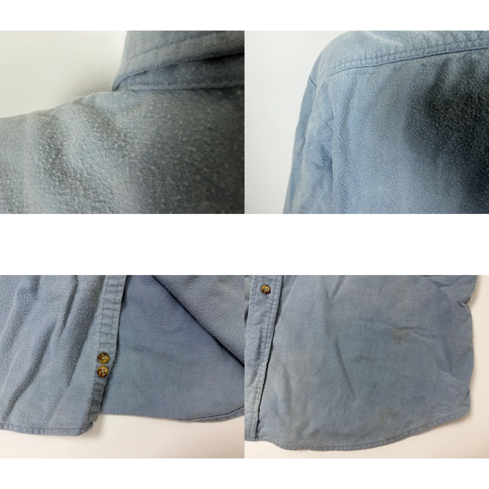 Vintage VINTAGE Outdoor Exchange Chamois Flannel Shirt Men 2XL Blue Heavyweight Pockets 80s 90s Grunge Hipster Outdoor Size US XXL / EU 58 / 5 - 9 Thumbnail
