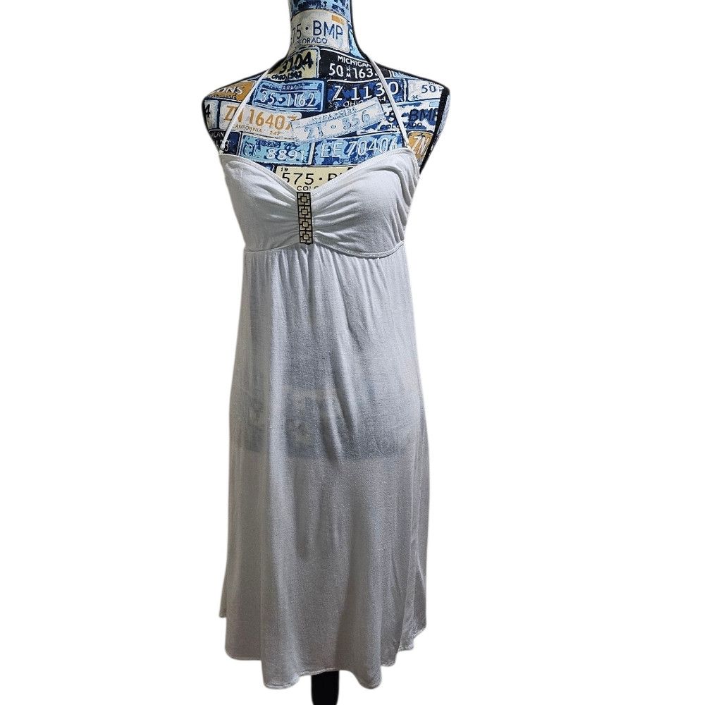 Trina Turk Trina Turk White Tube Top Dress Large Size L / US 10 / IT 46 - 1 Thumbnail
