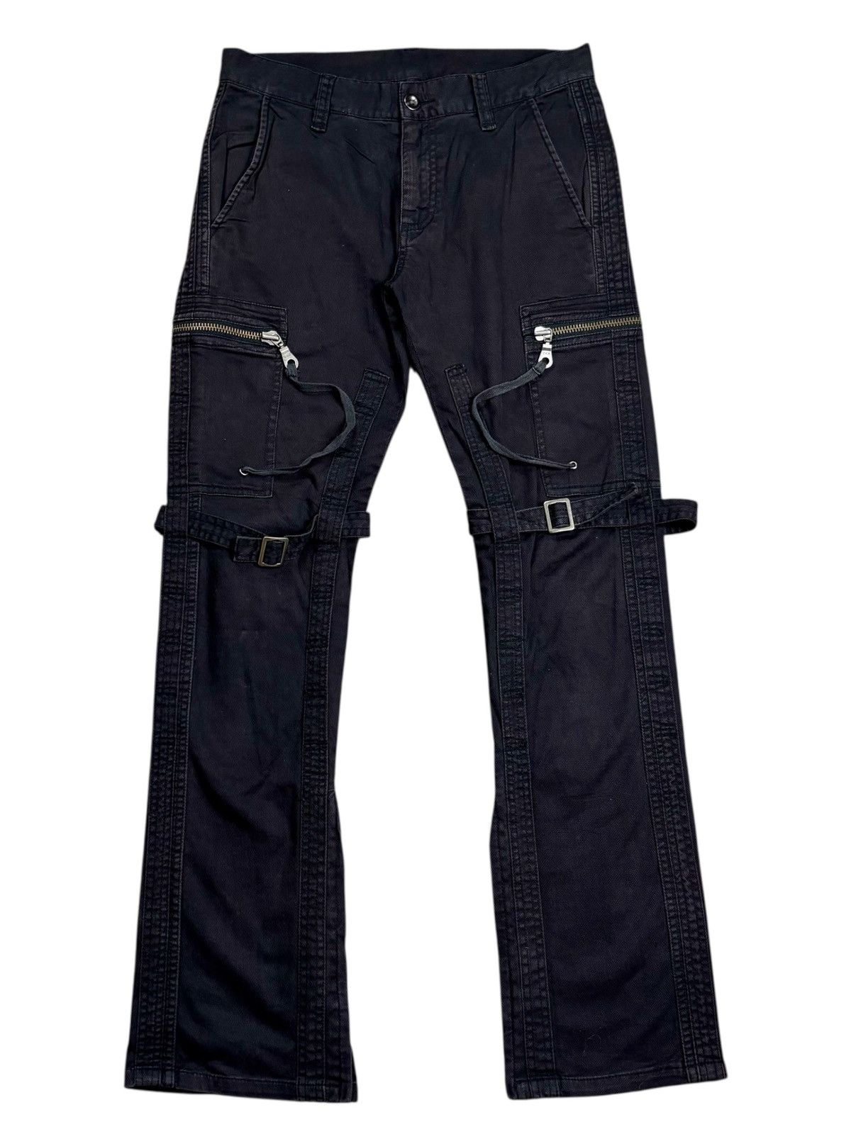 Archive Double Edge - Flared Bondage Pants