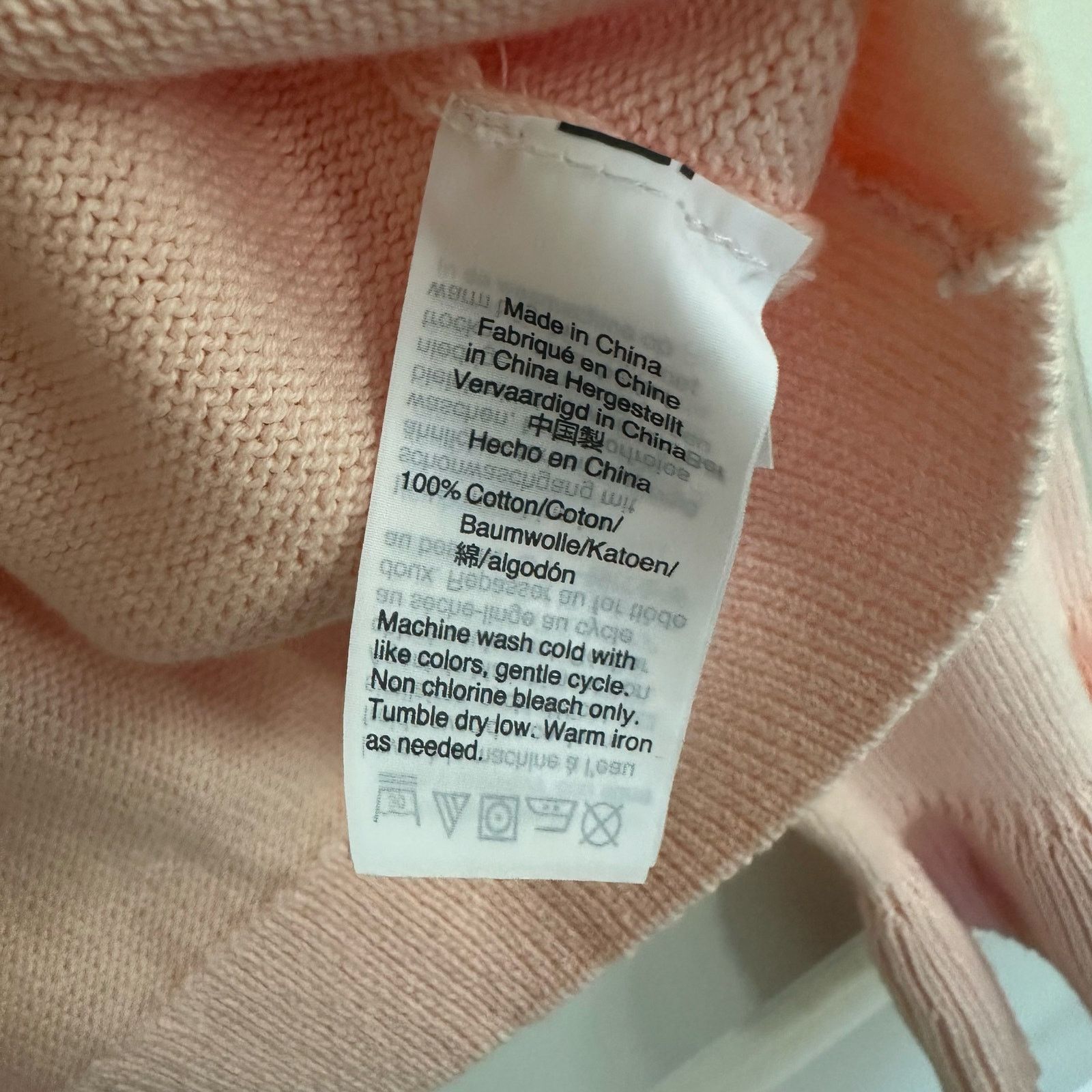 J.Crew J.Crew Round Neck Bell Sleeve Pink Sweater 100% Cotton US L Size L / US 10 / IT 46 - 10 Thumbnail