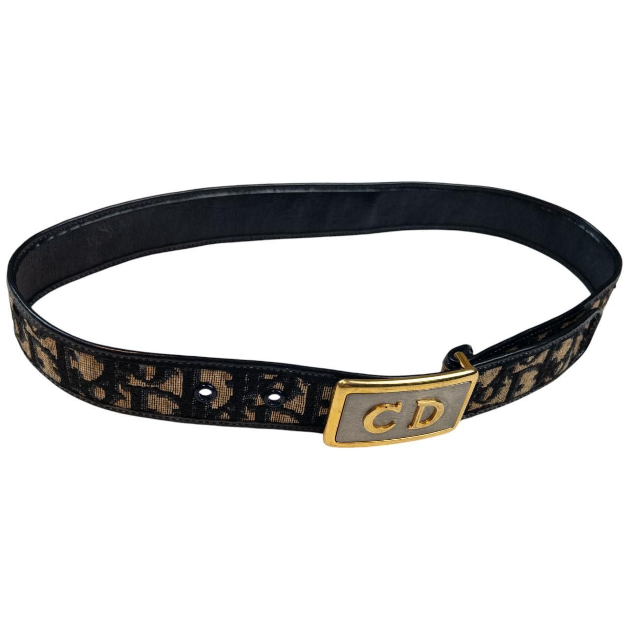 Dior Vintage Dior Monogram Belt Size W26 Size ONE SIZE - 3 Thumbnail