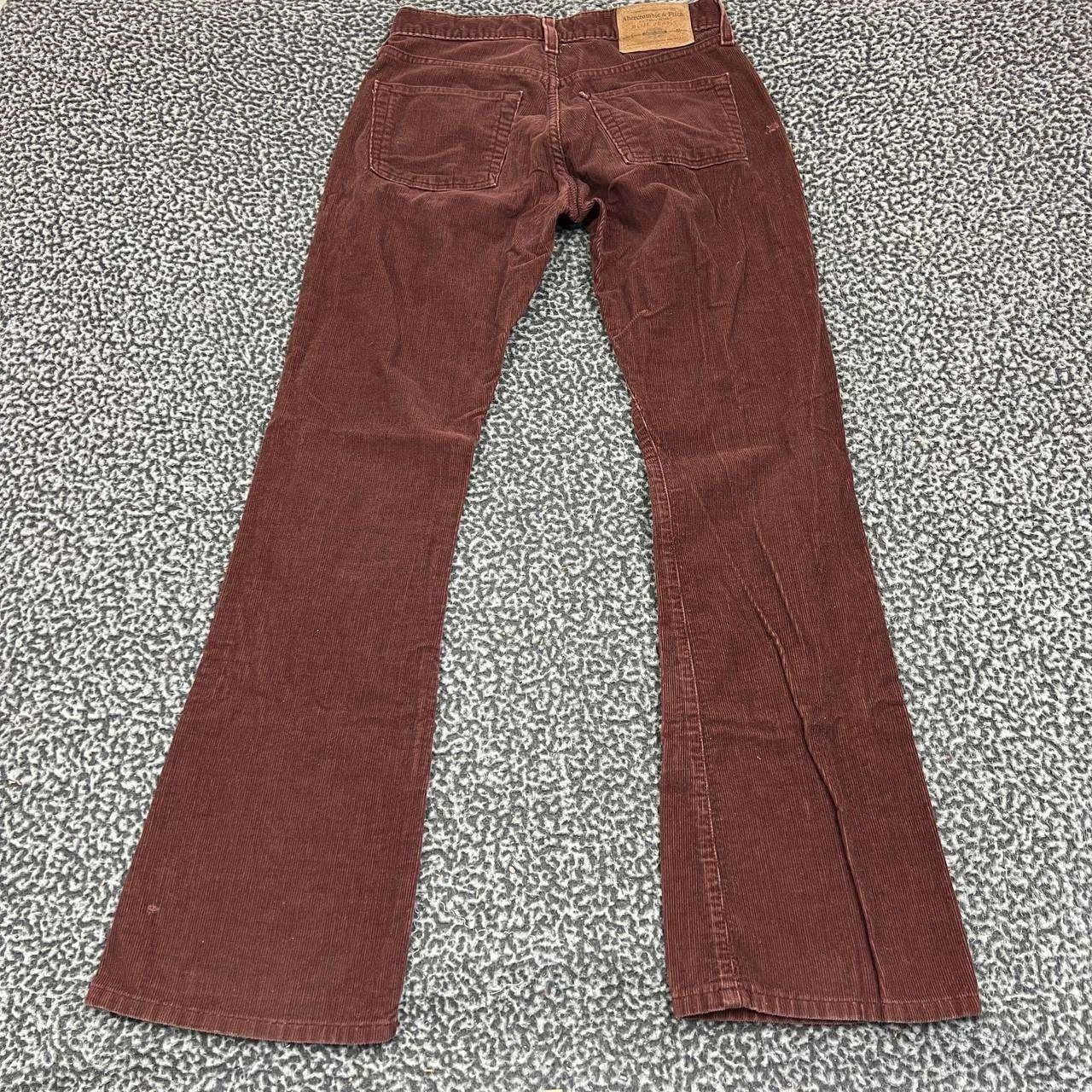 Abercrombie & Fitch Vintage Abercrombie & Fitch Pants Women 2 Corduroy 28x31 Size 29" - 2 Thumbnail