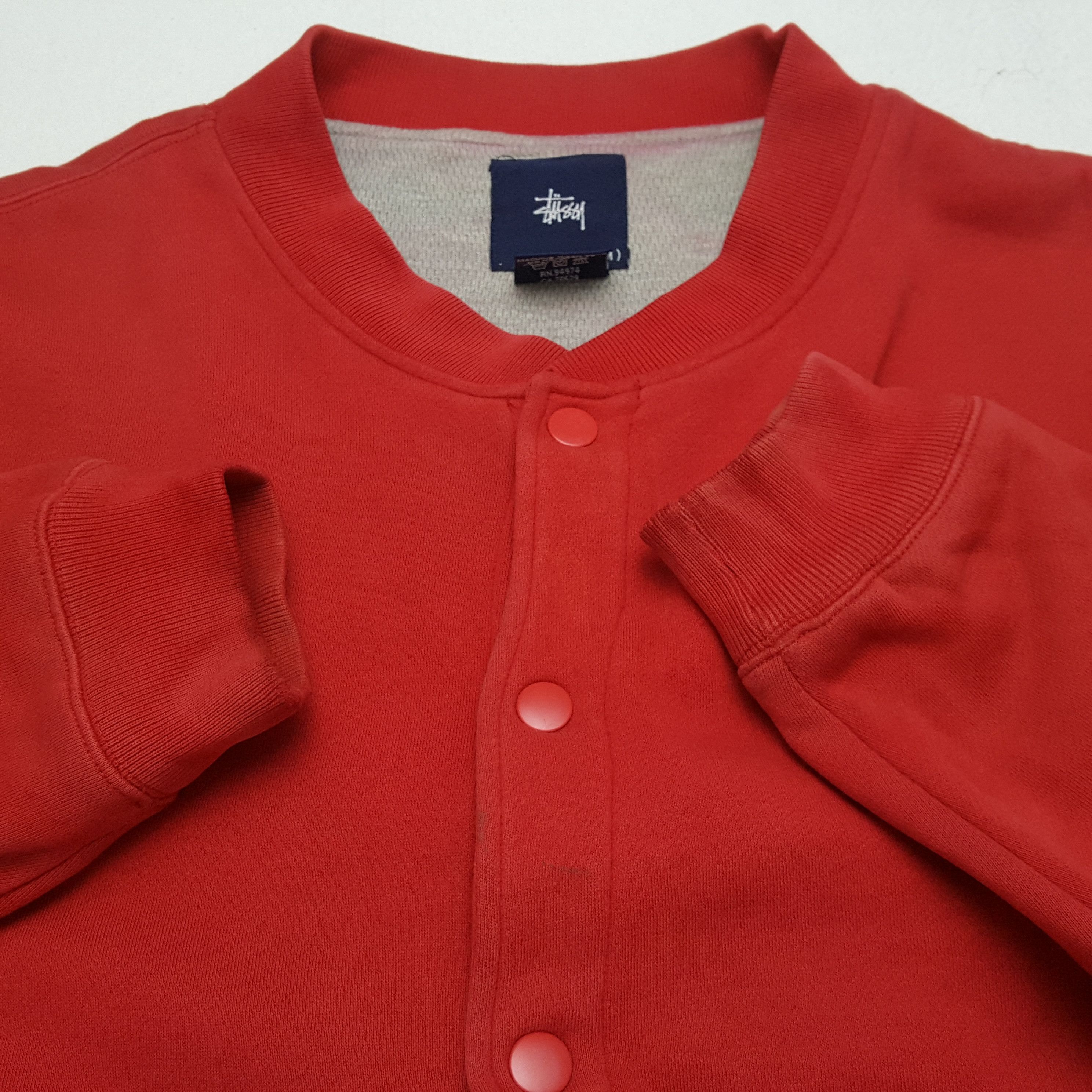 Stussy × Vintage STUSSY Streetwear Fashion Style Custom Art Jacket Size US L / EU 52-54 / 3 - 8 Thumbnail