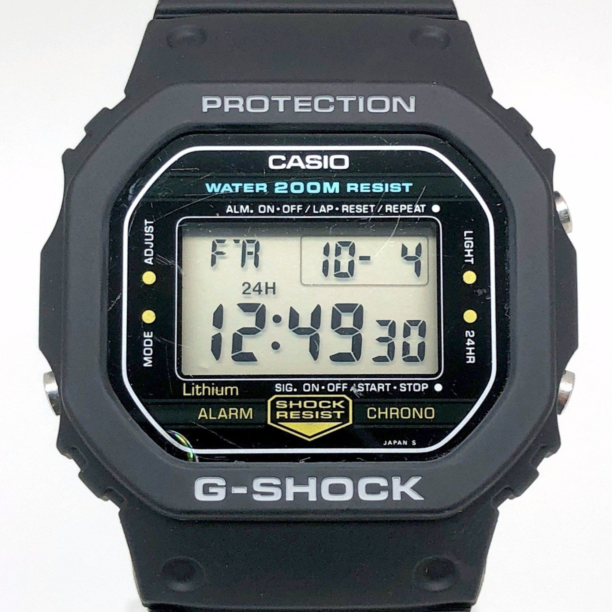 Casio G-SHOCK CASIO Watch DW-5200C-1 M240 Officially restored by Ice Hockey CM Hero Model Mirrored back Released in June 1984 Mikunigaoka Store Size ONE SIZE - 1 Thumbnail