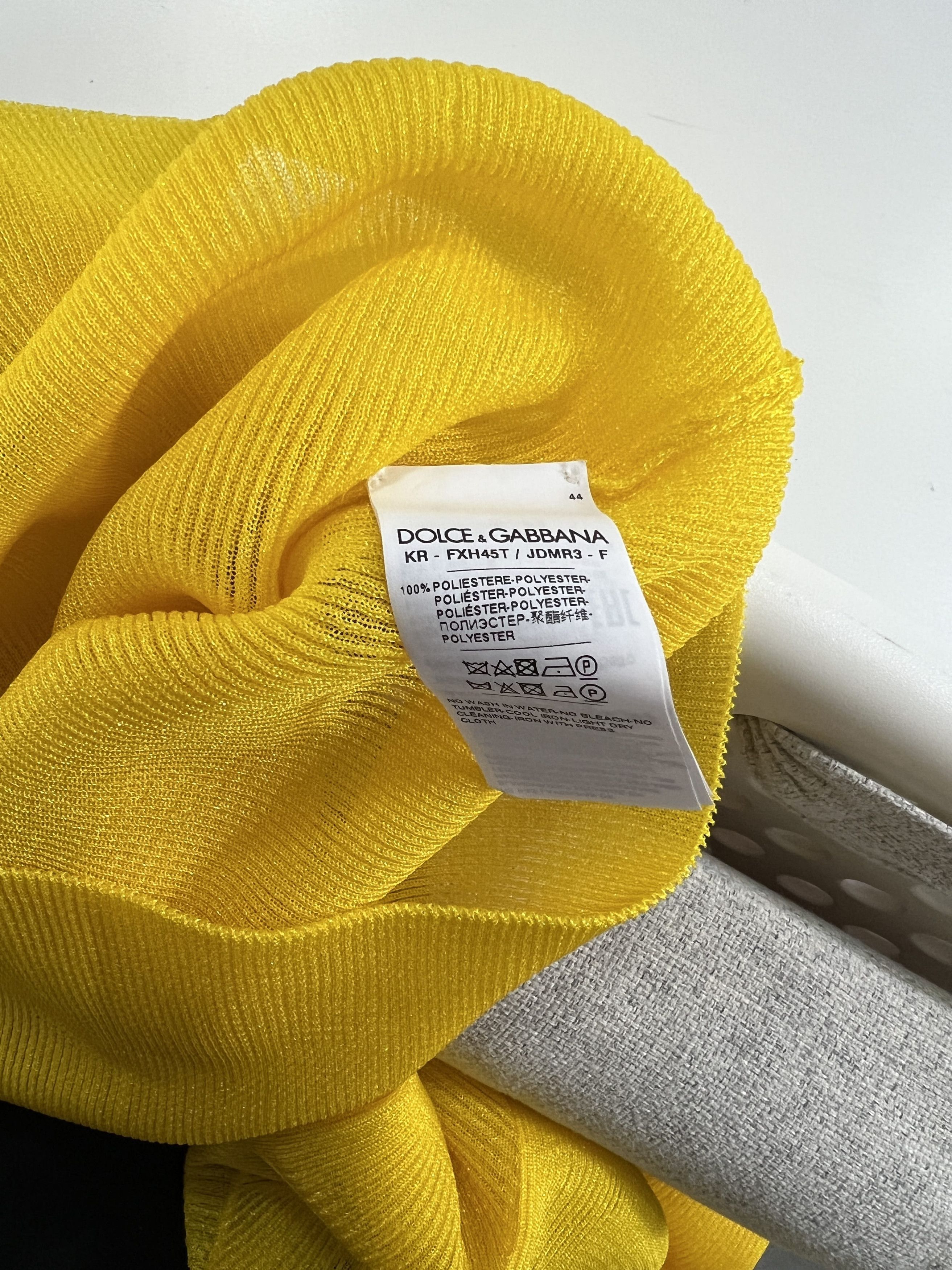 Dolce & Gabbana Dolce & Gabbana TOP, long sleeves Size M / US 6-8 / IT 42-44 - 4 Thumbnail