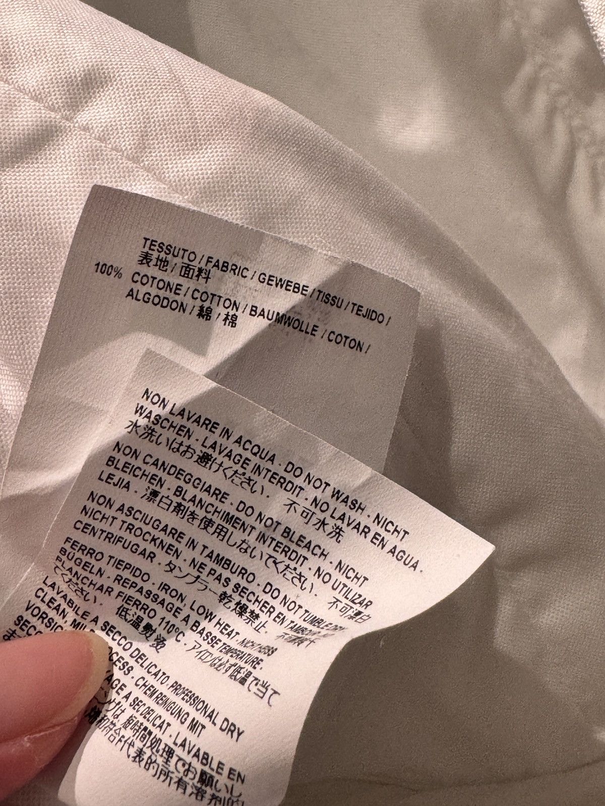 Balenciaga Balenciaga White Peplum Blouse Size XS / US 0-2 / IT 36-38 - 7 Thumbnail