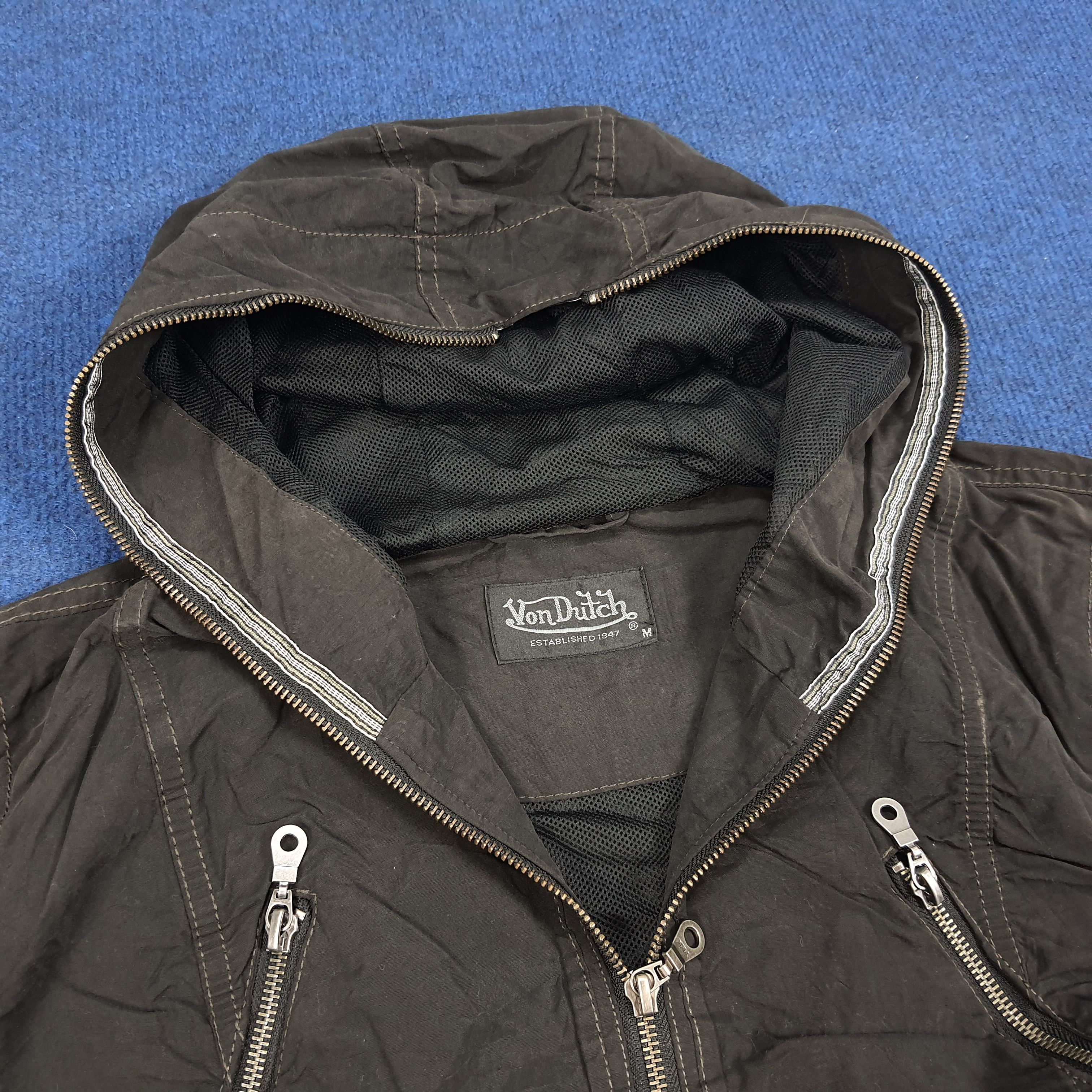 Vintage × Von Dutch Vintage Von Dutch Custom Skull Love Addict Zipper Jacket Size US M / EU 48-50 / 2 - 4 Thumbnail