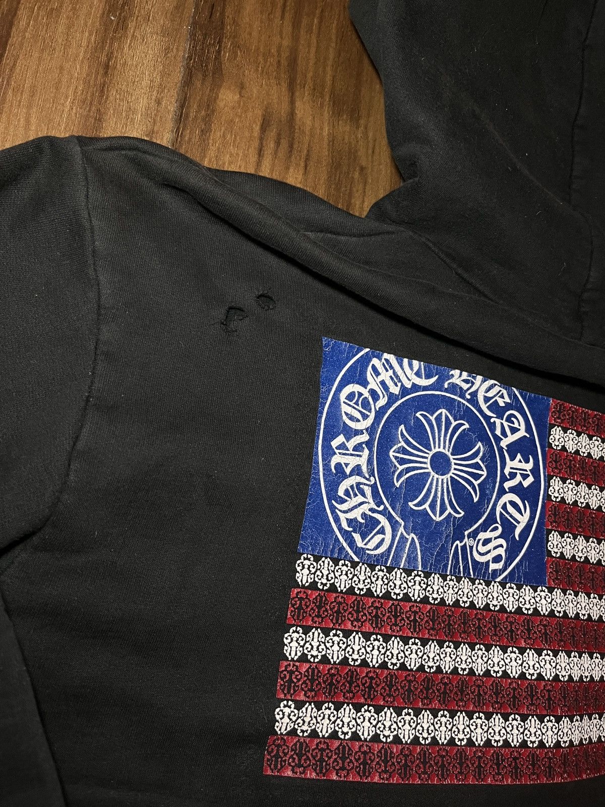 Chrome Hearts Chrome Hearts American Flag Pullover Size US S / EU 44-46 / 1 - 6 Thumbnail