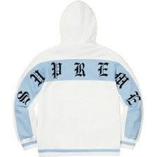 Supreme Supreme Old English Stripe Zip Up Sweatshirt Size US M / EU 48-50 / 2 - 1 Thumbnail