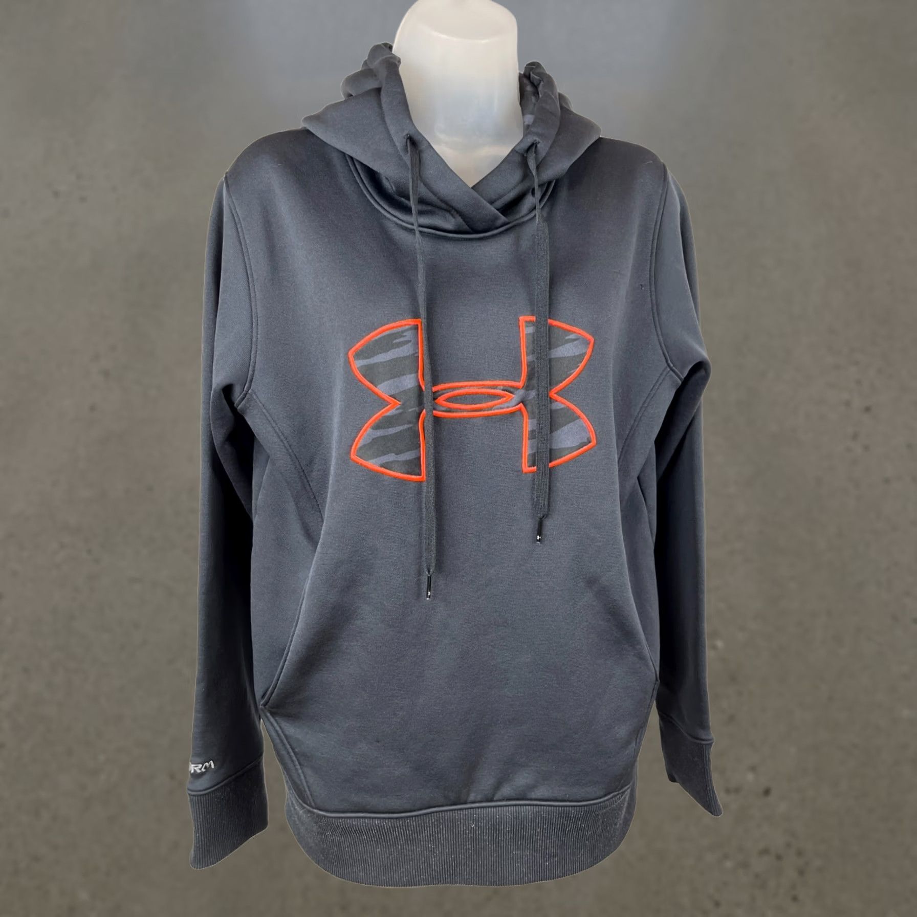 Under Armour Under Armour Hoodie Mens Medium Gray ColdGear Storm Pullover Logo Sweatshirt Size US M / EU 48-50 / 2 - 1 Thumbnail